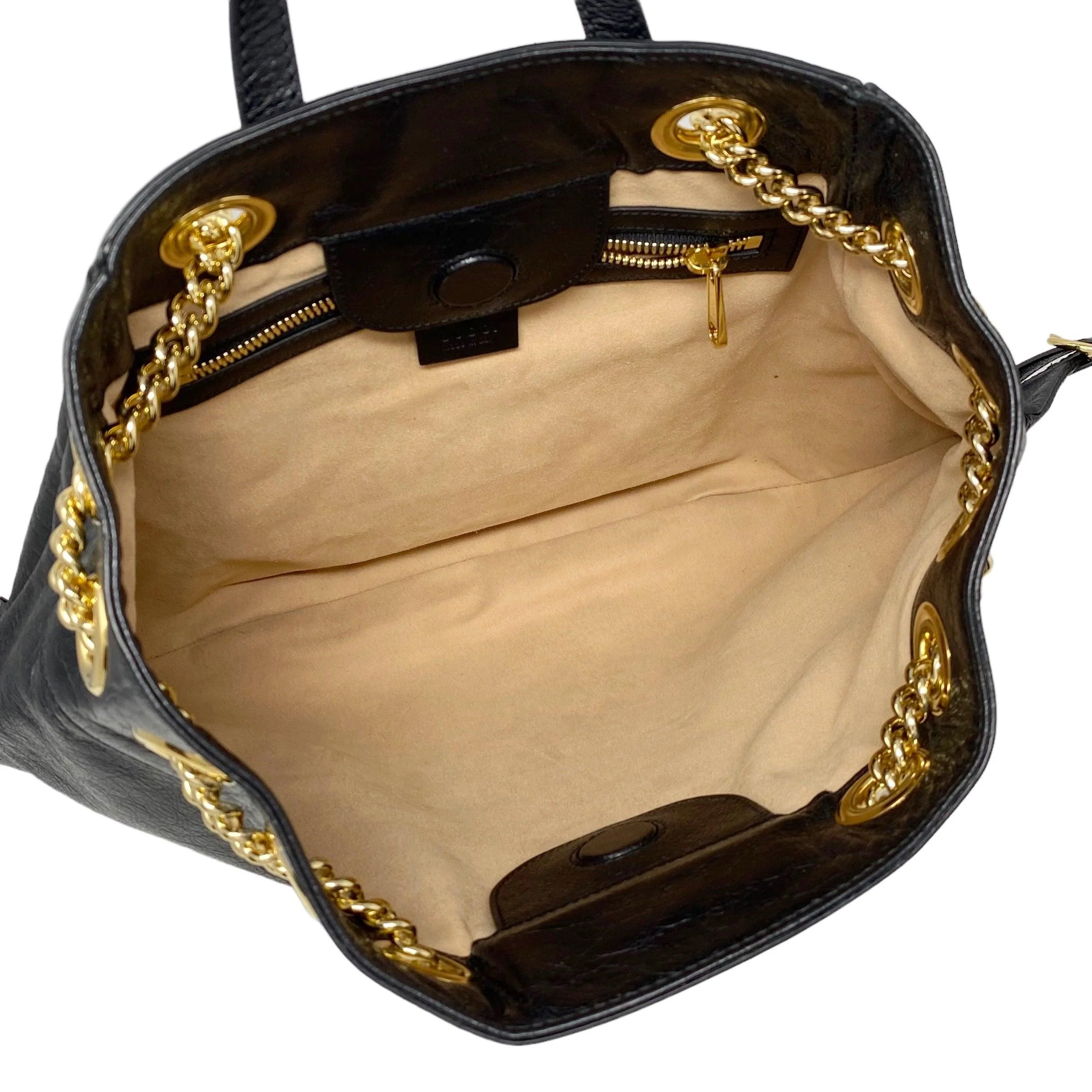 Gucci Black Calfskin Zumi Backpack - Image 7
