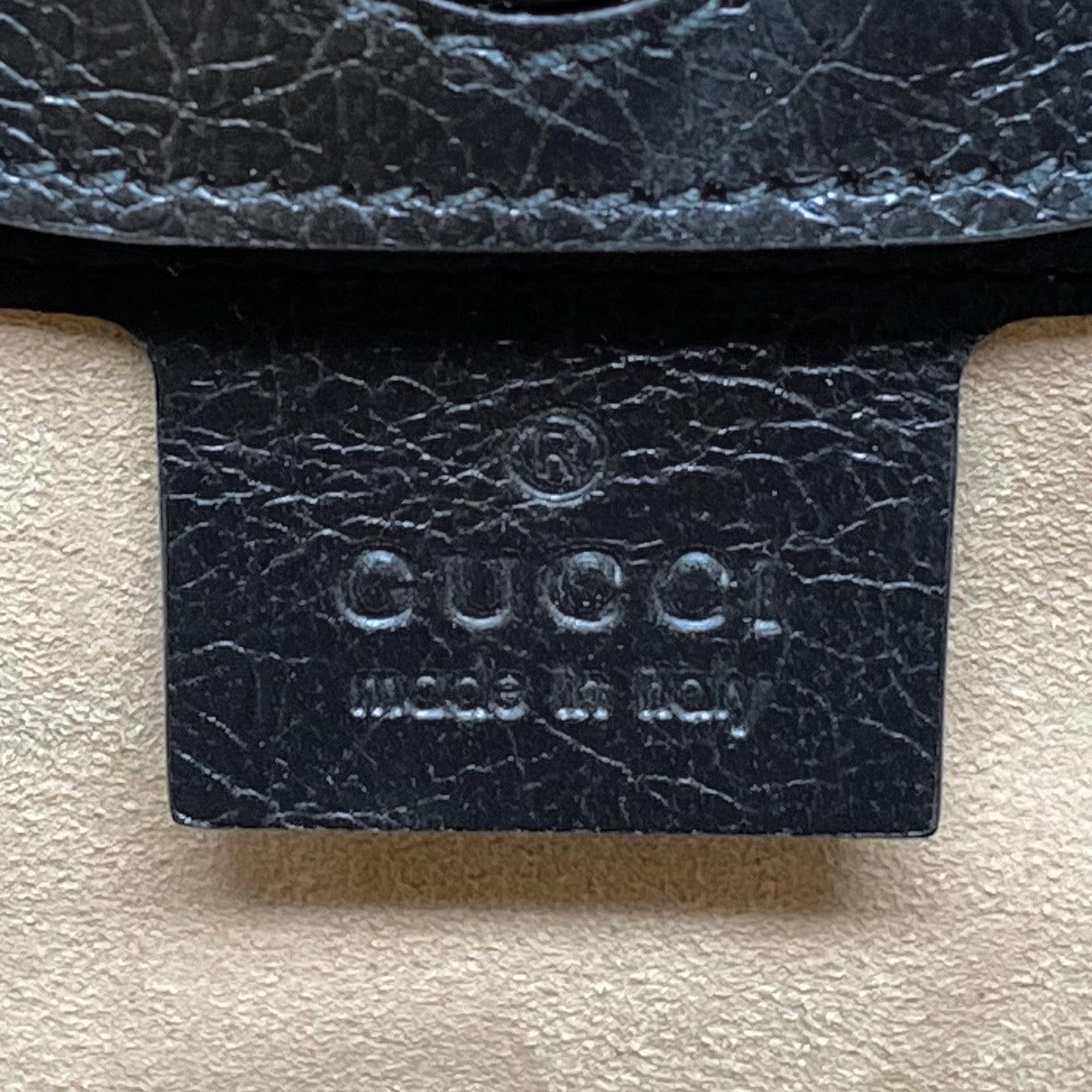 Gucci Black Calfskin Zumi Backpack - Image 9