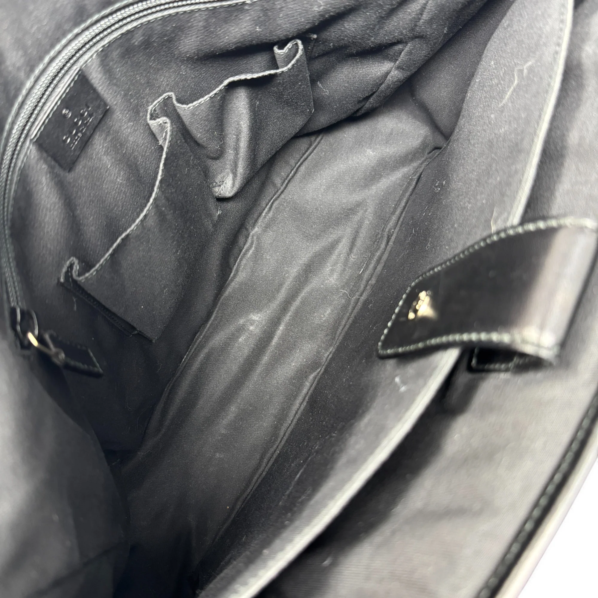 Gucci Black Diamante Messenger Bag - Image 12