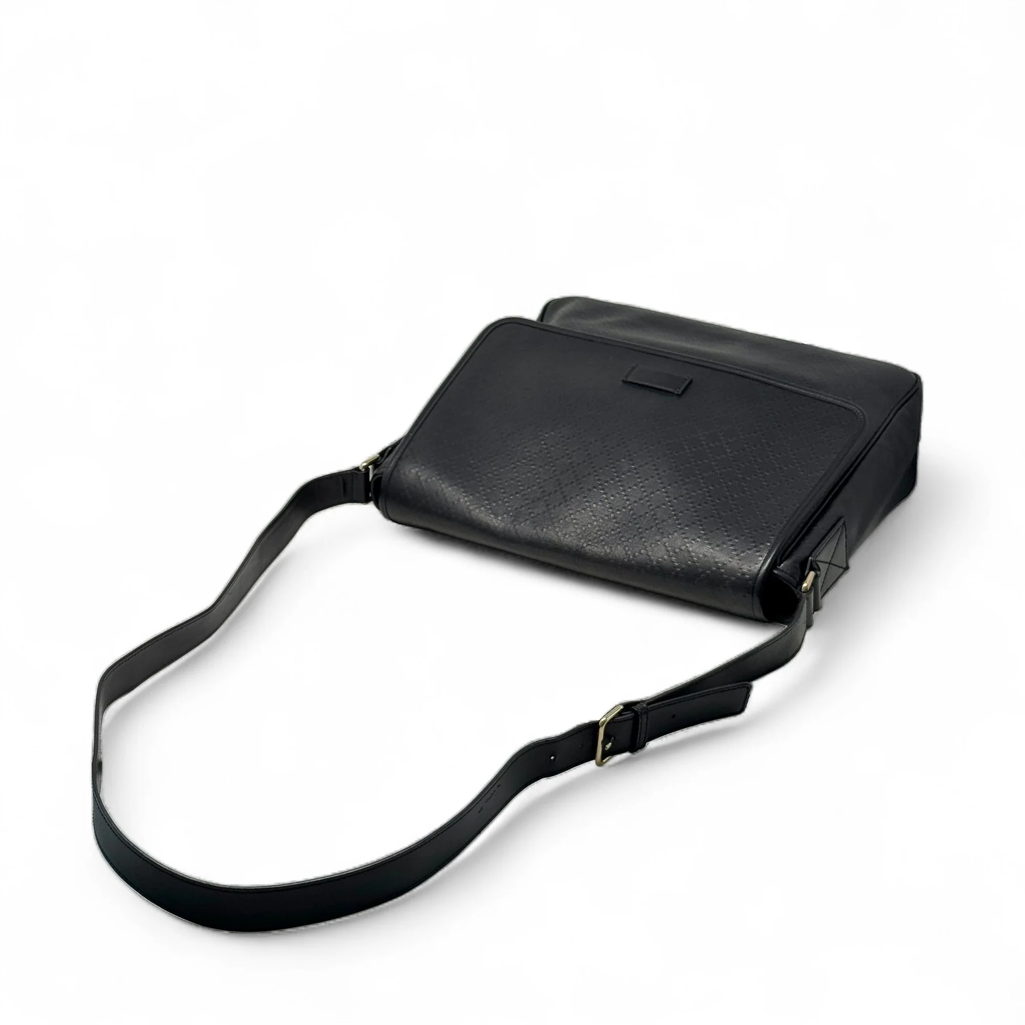 Gucci Black Diamante Messenger Bag - Image 14