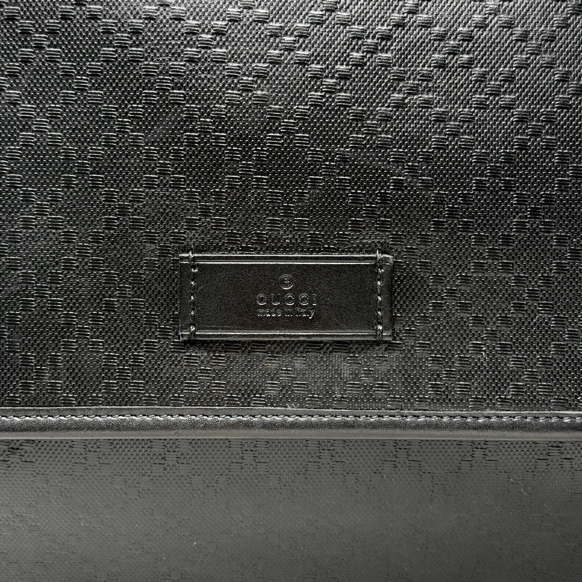 Gucci Black Diamante Messenger Bag - Image 5