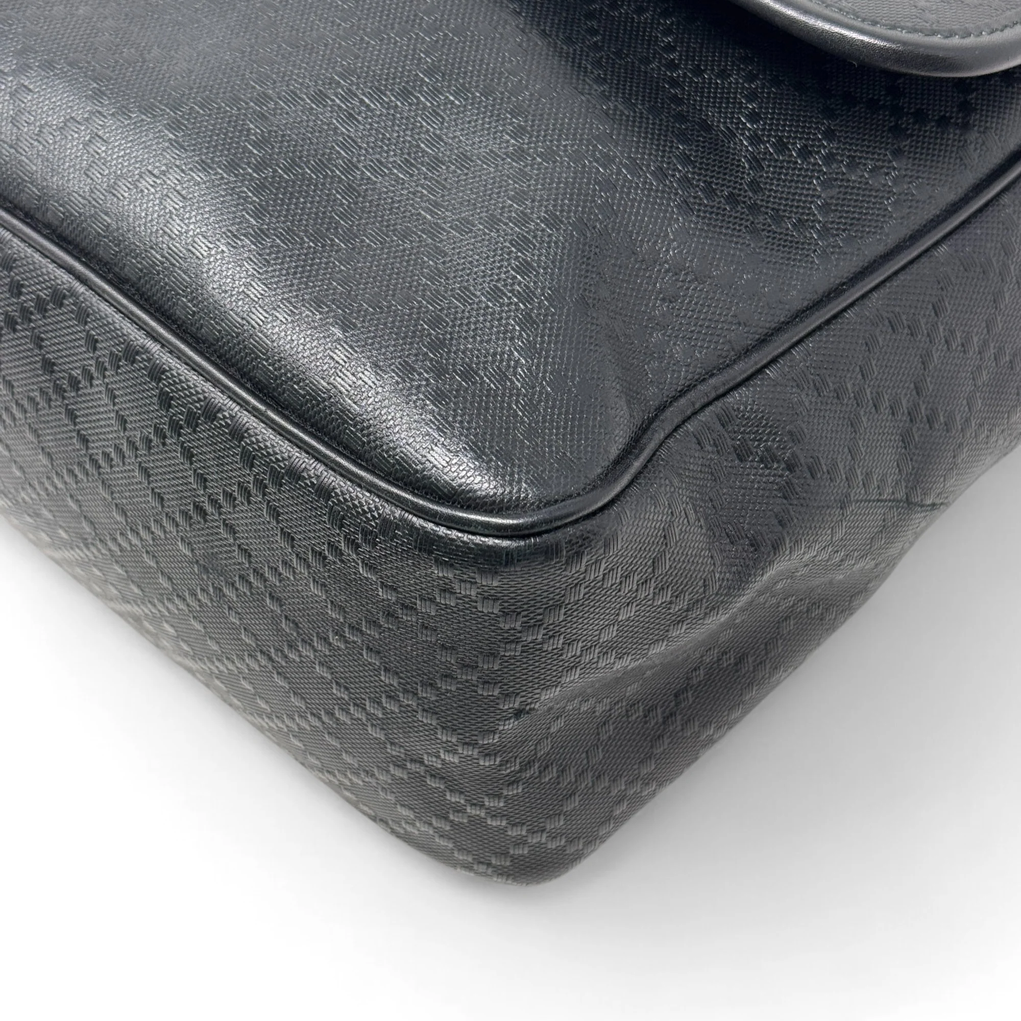 Gucci Black Diamante Messenger Bag - Image 7