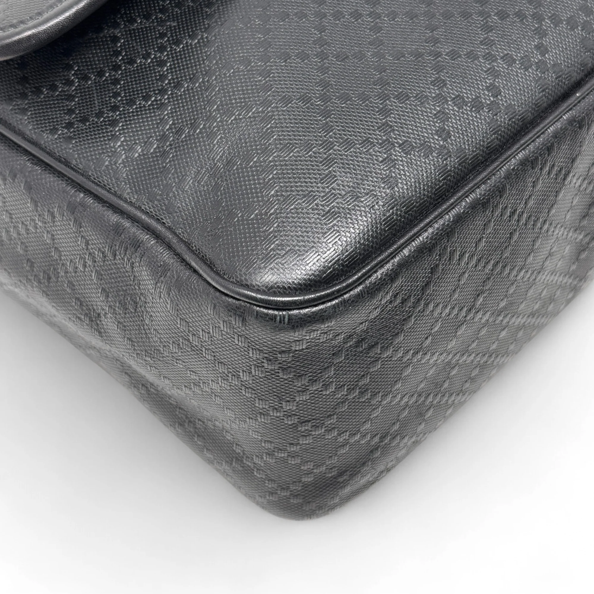 Gucci Black Diamante Messenger Bag - Image 8