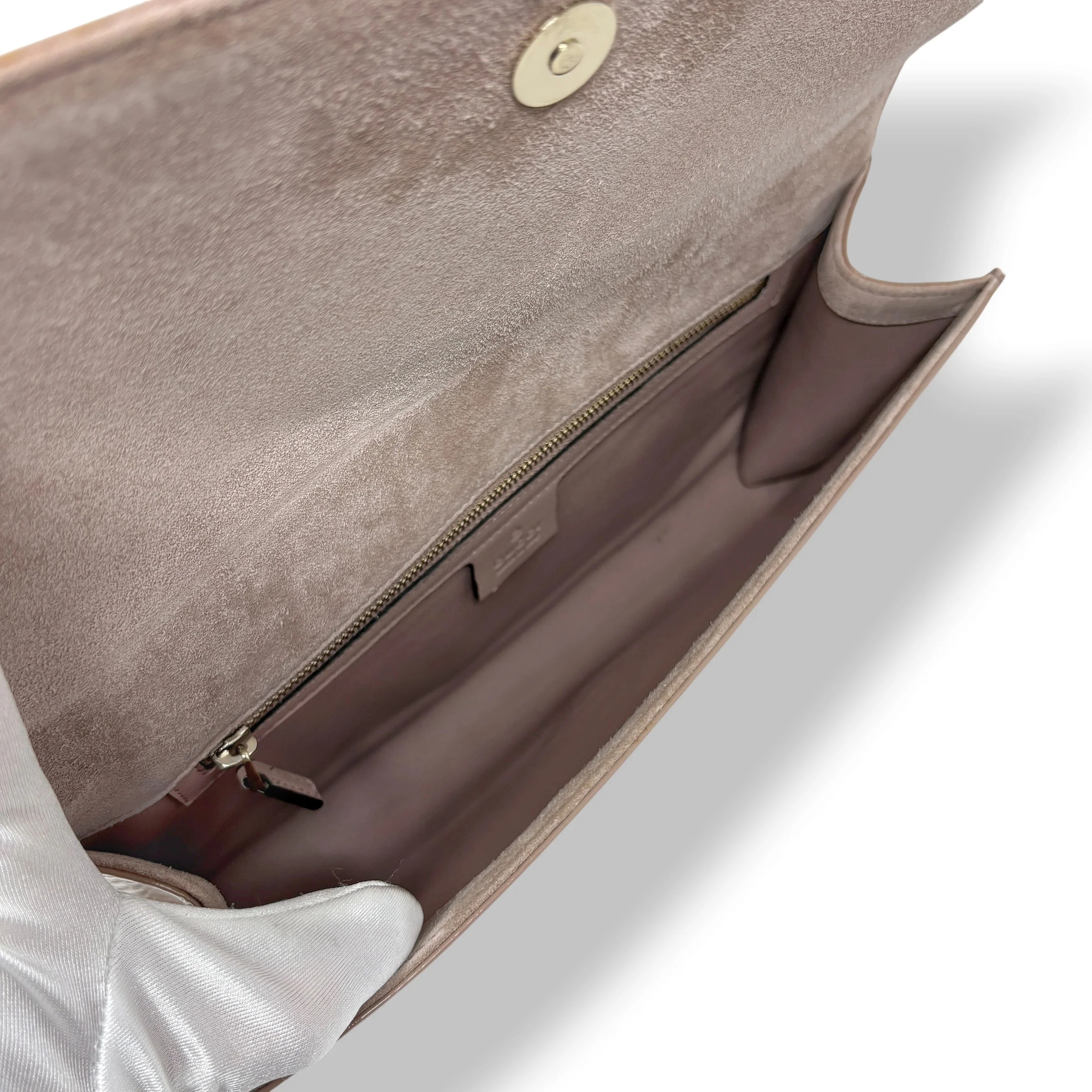Gucci Blush Microssima Broadway Clutch - Image 6