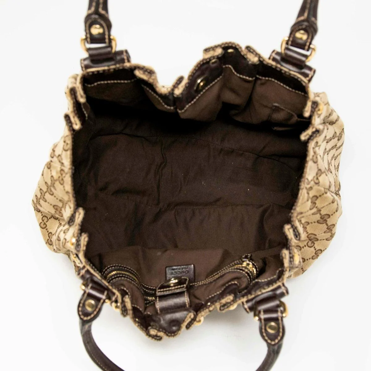 Gucci Brown Small Pelham Tote - Image 10