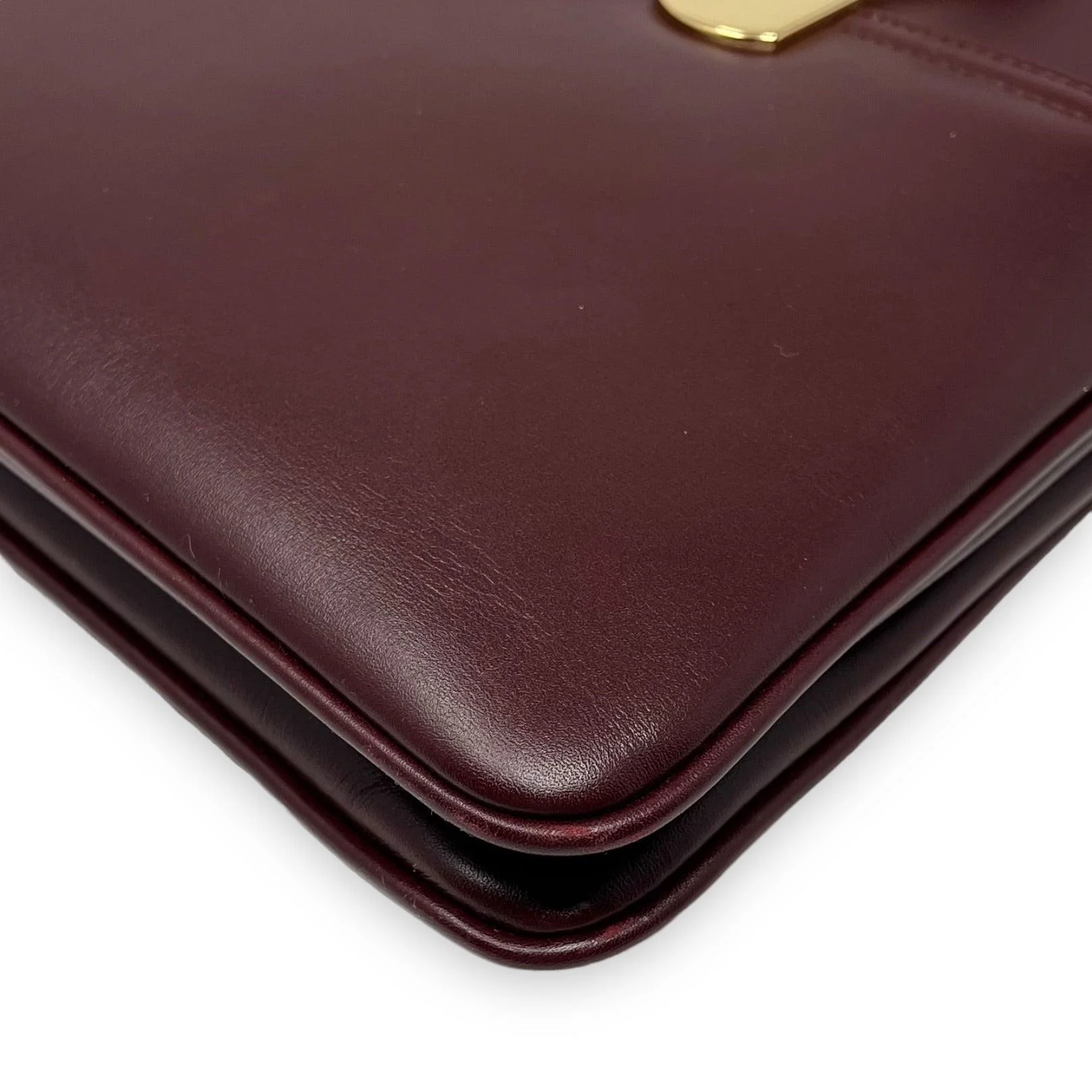 Gucci Burgundy Large Arli Shoulder Bag - Image 10