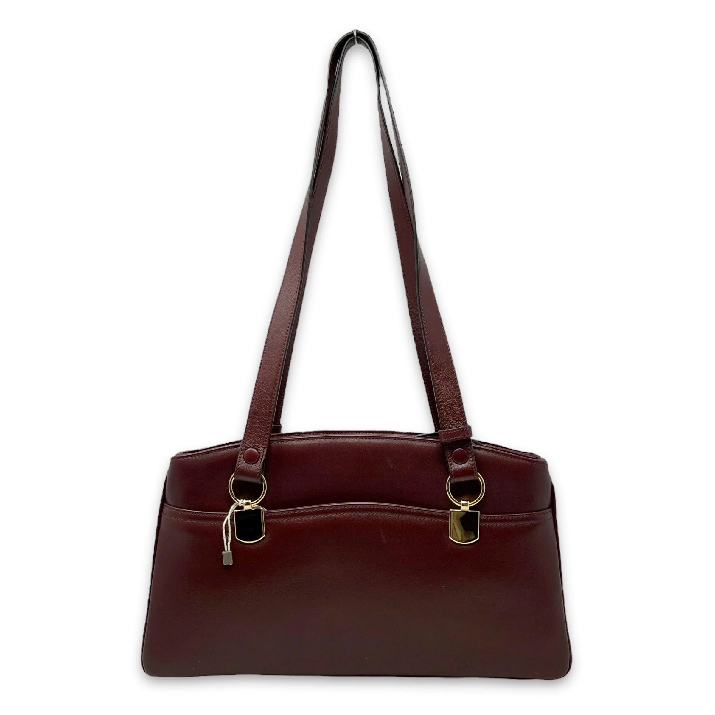 Gucci Burgundy Large Arli Shoulder Bag - Image 3