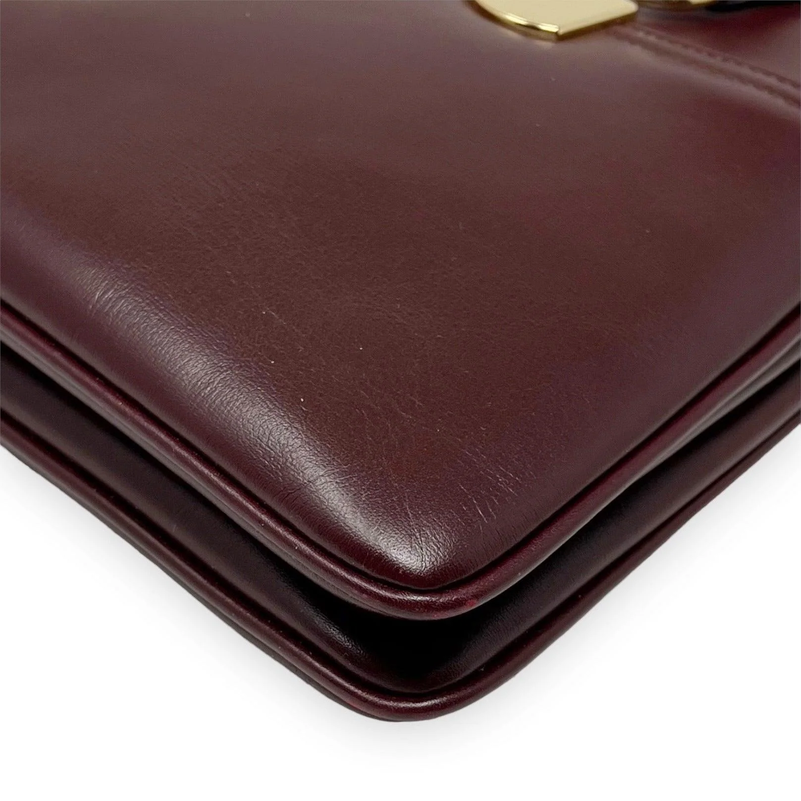 Gucci Burgundy Large Arli Shoulder Bag - Image 8