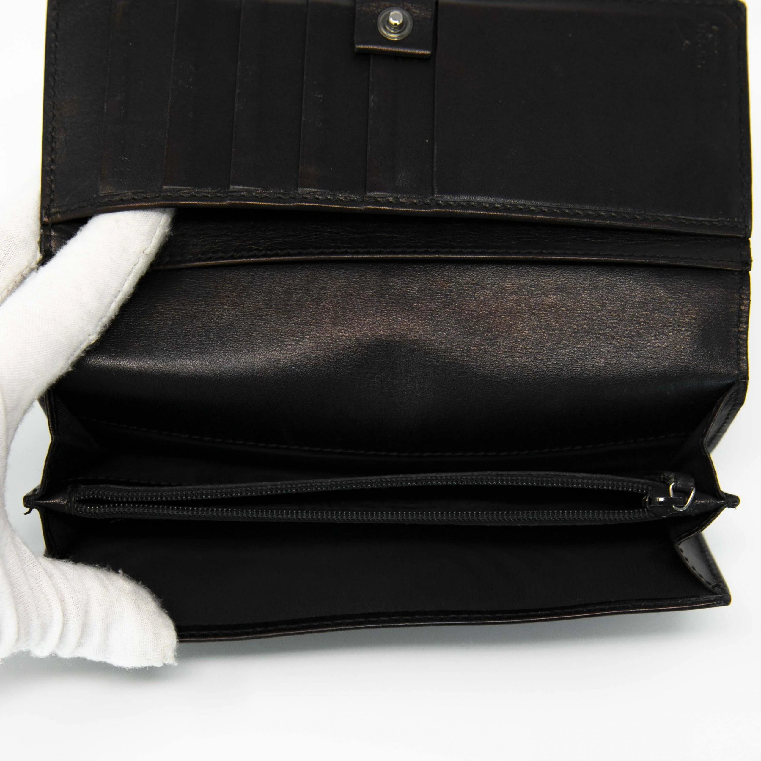 Gucci Brown GG Continental Long Wallet - Image 6