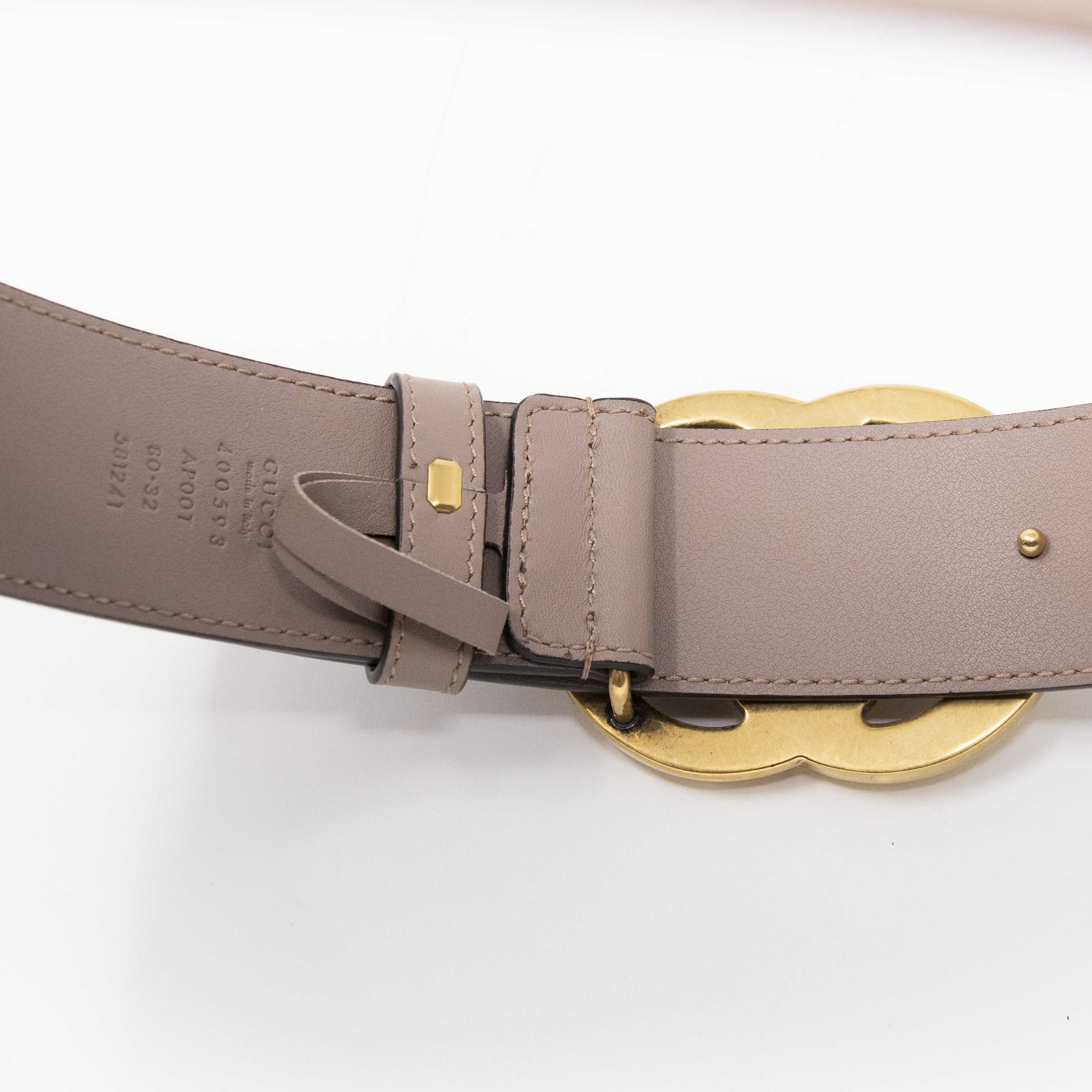 Gucci Dusty Pink Marmont Belt 80 - Image 10