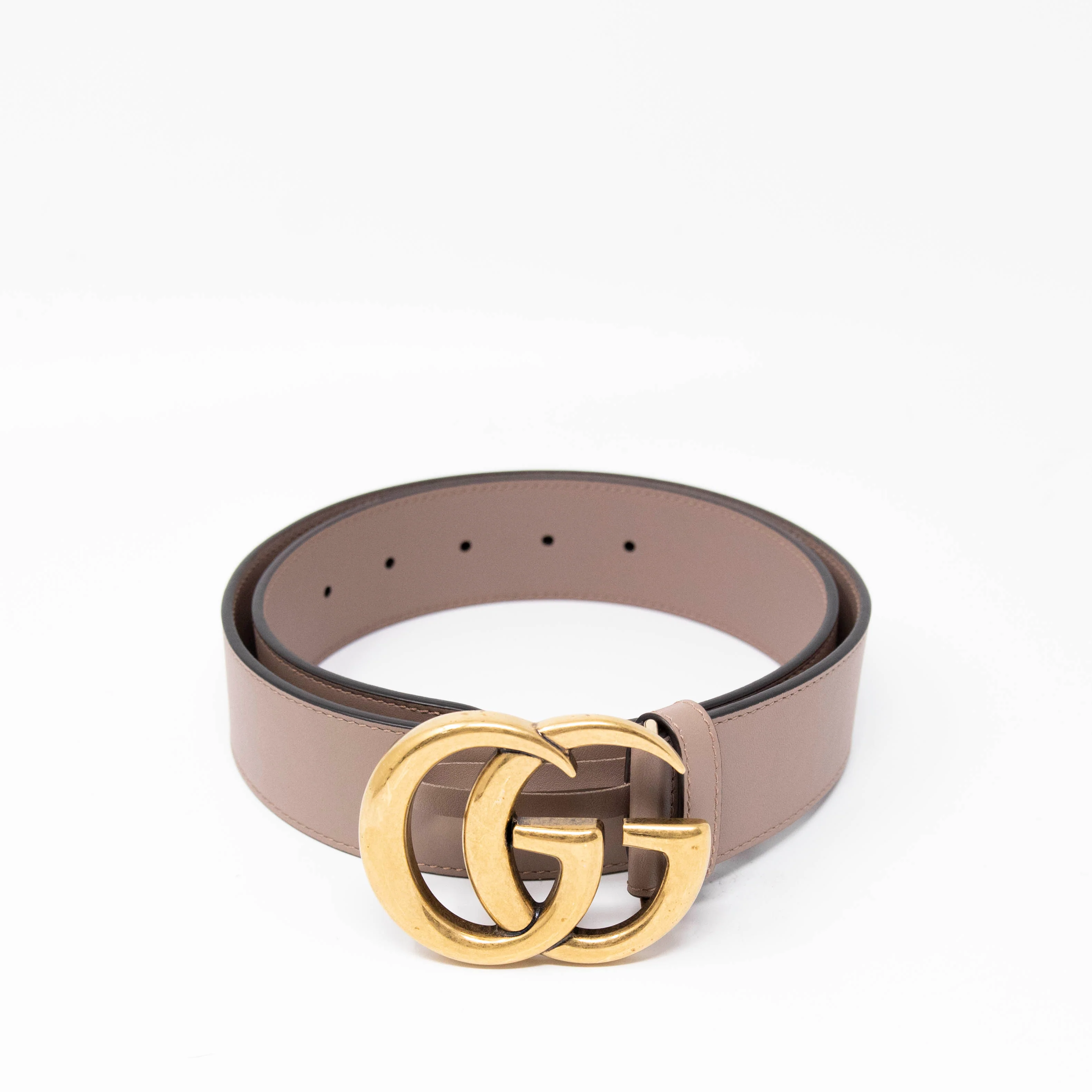 Gucci Dusty Pink Marmont Belt 80 - Image 5