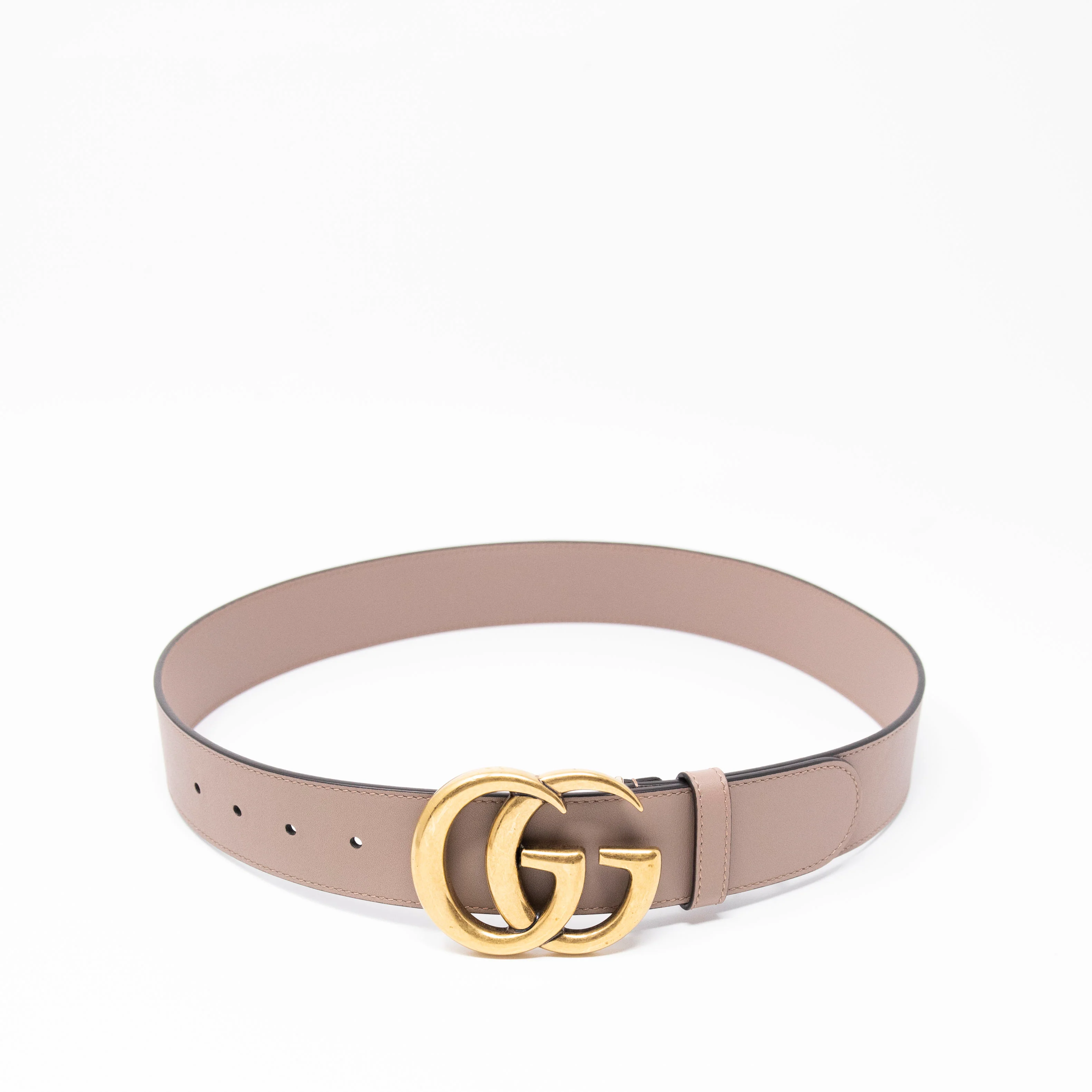 Gucci Dusty Pink Marmont Belt 80 - Image 6