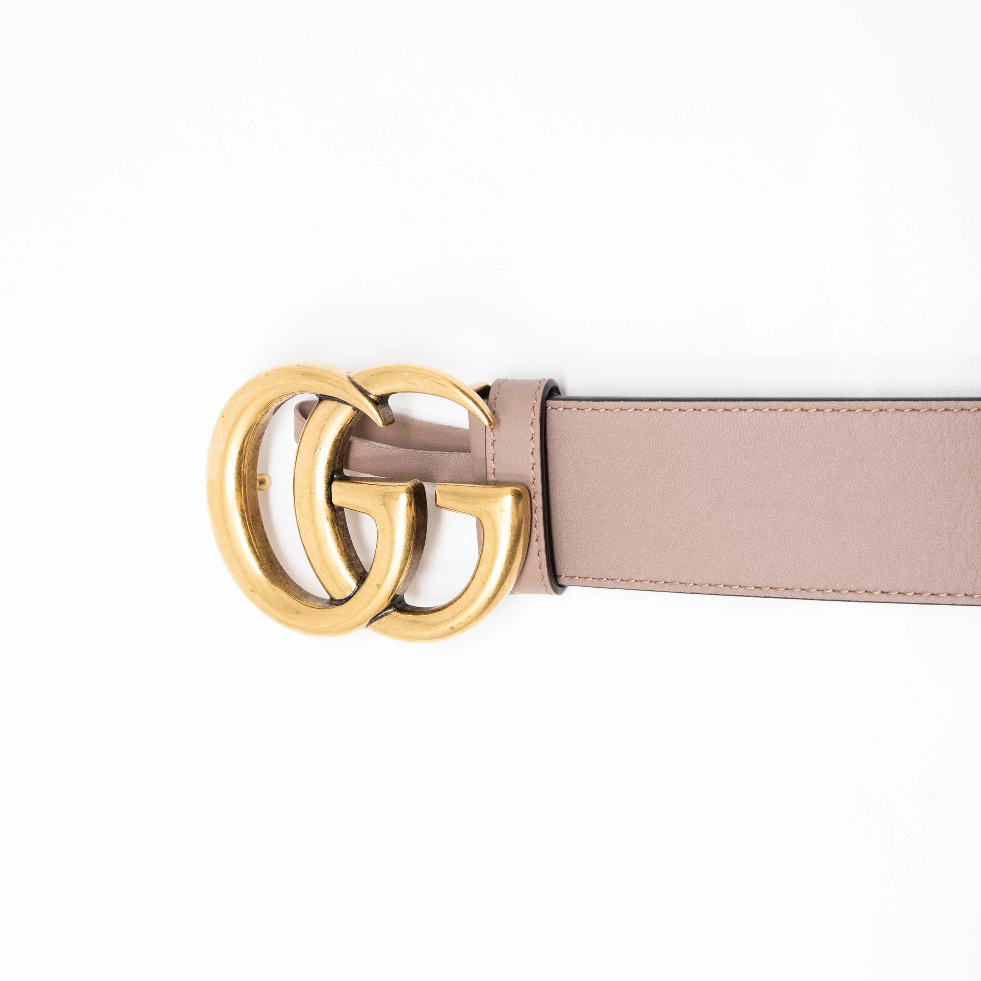 Gucci Dusty Pink Marmont Belt 80 - Image 7