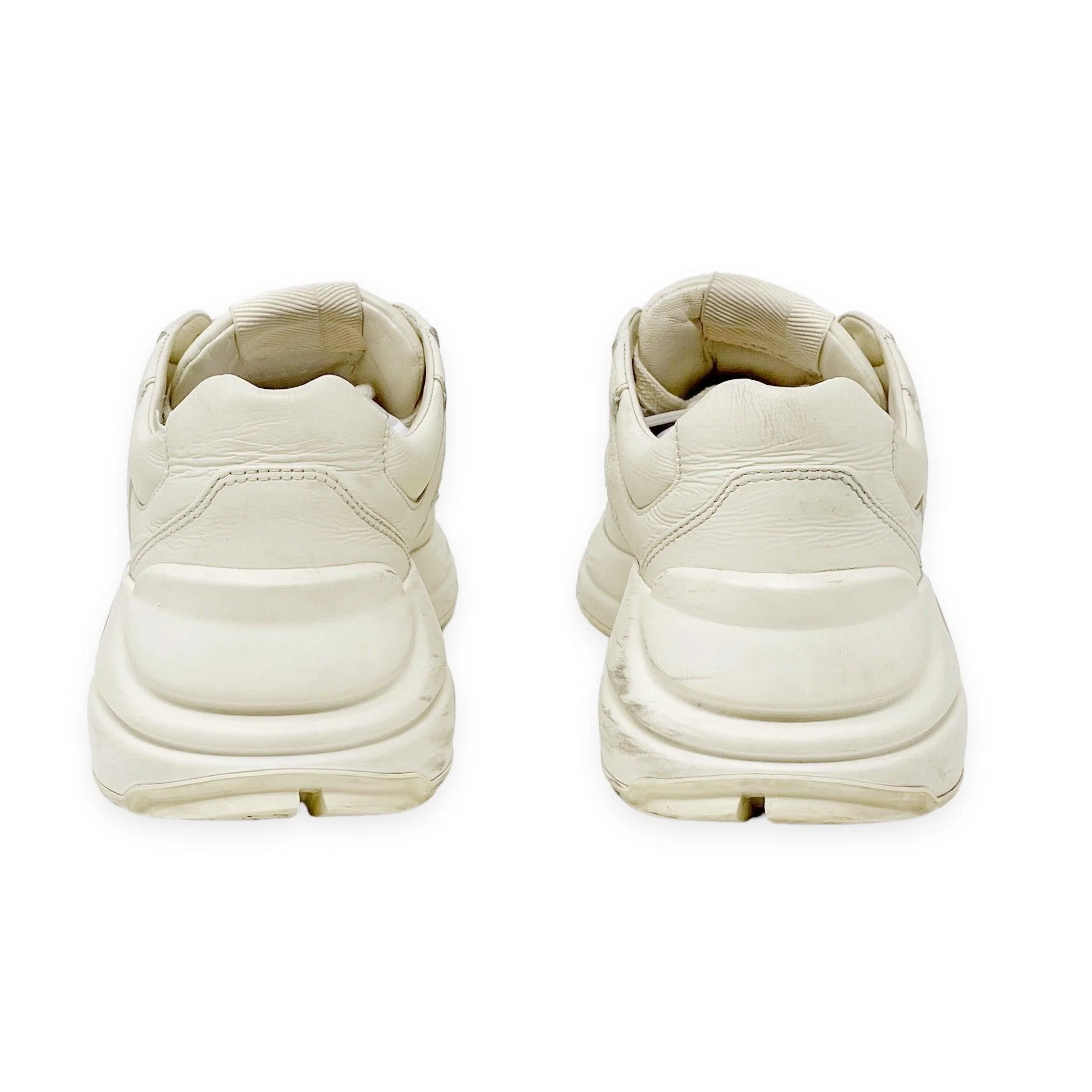Gucci Ivory Rhyton Logo Sneaker 36 - Image 5