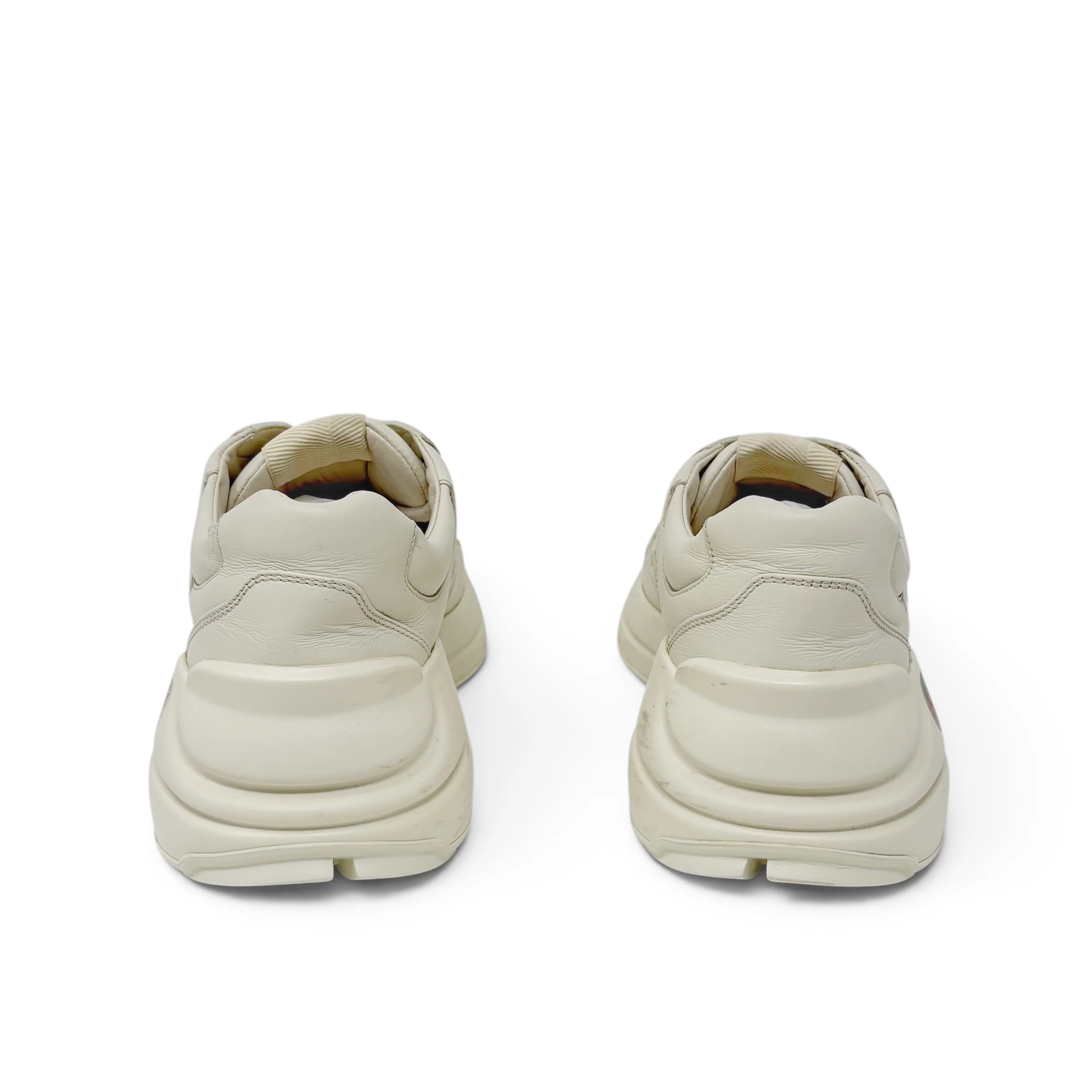 Gucci Ivory Rhyton Logo Sneaker 37 - Image 7