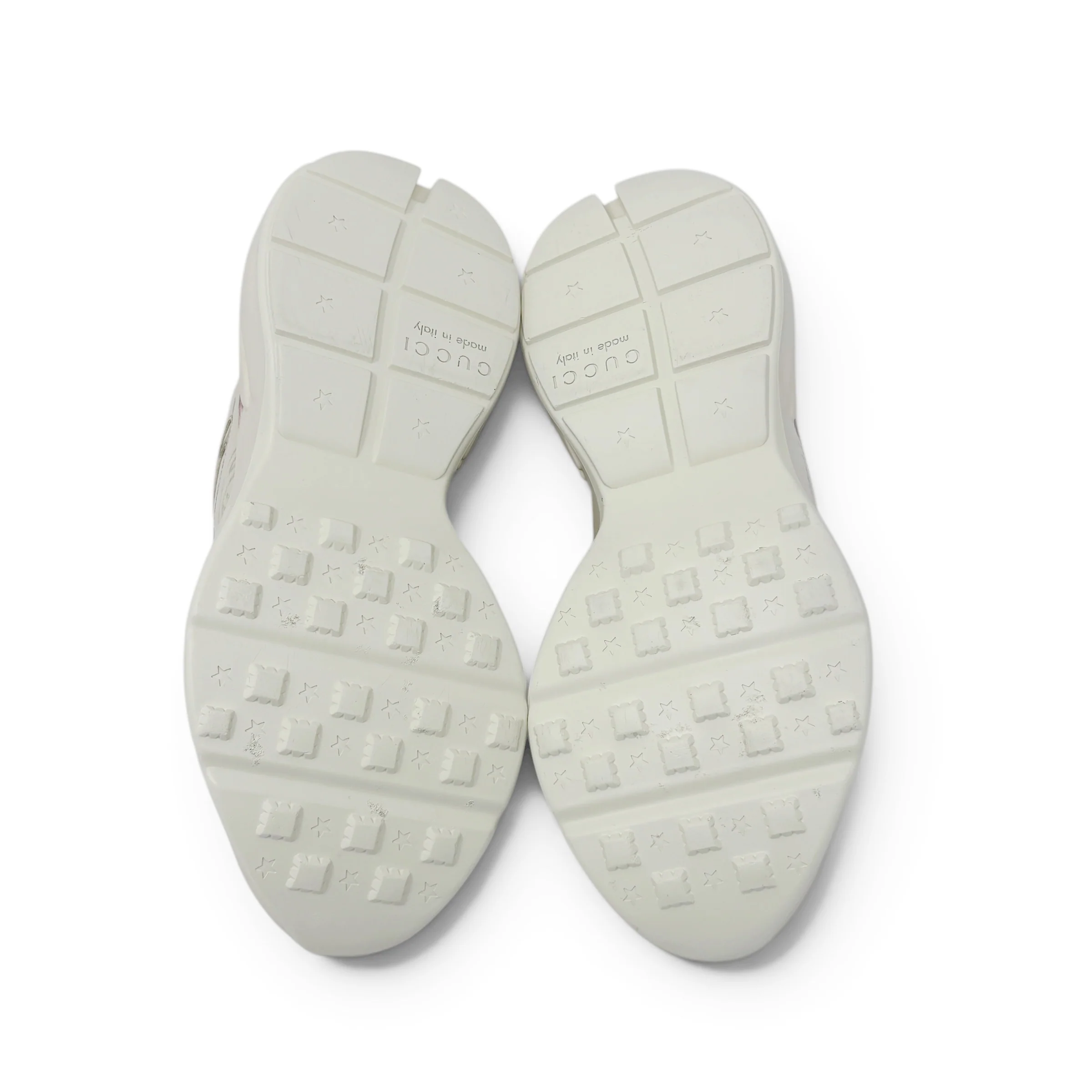 Gucci Ivory Rhyton Logo Sneaker 37 - Image 8