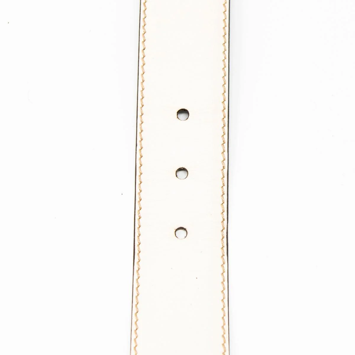 Gucci Ivory Vintage Buckle Belt - Image 5