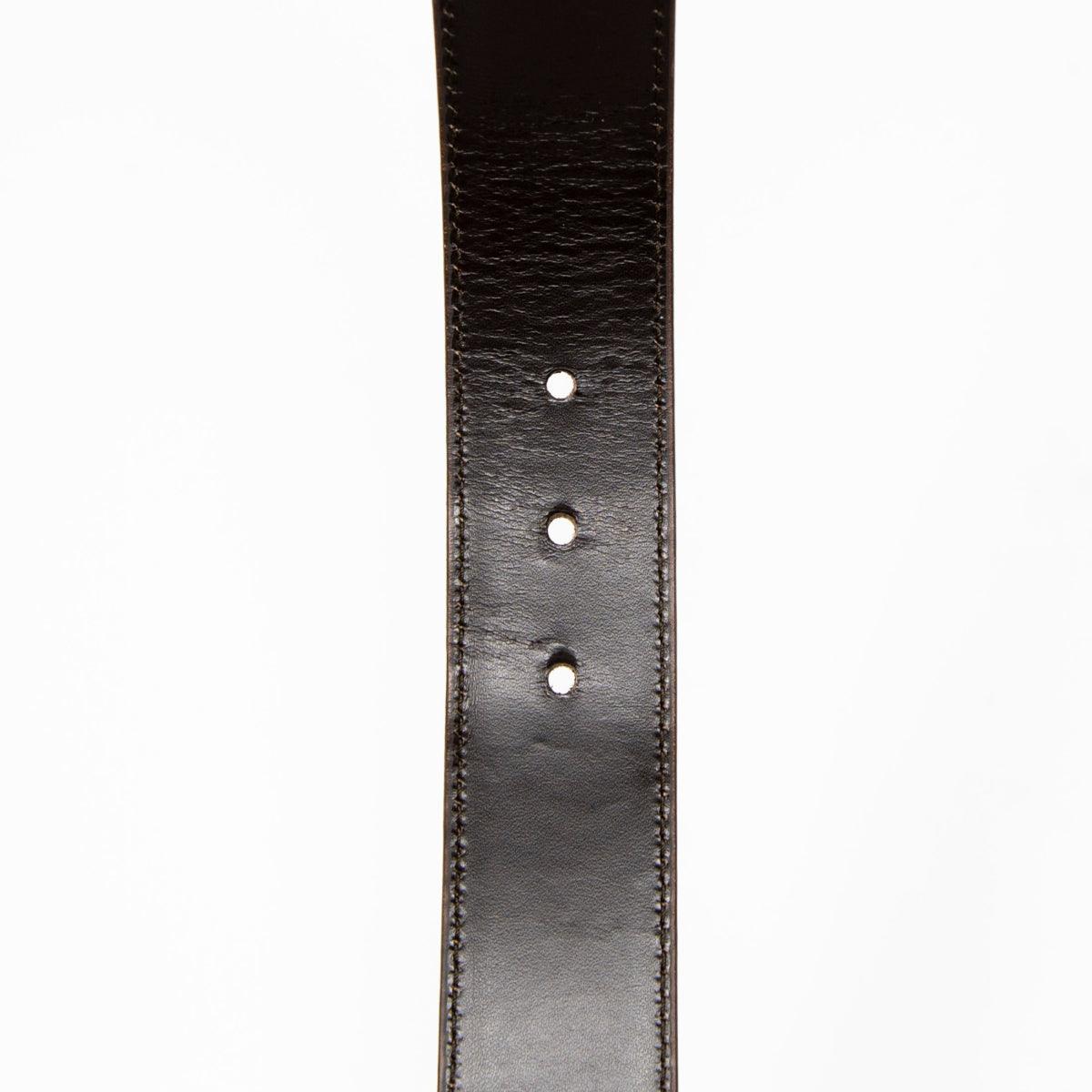 Gucci Ivory Vintage Buckle Belt - Image 6