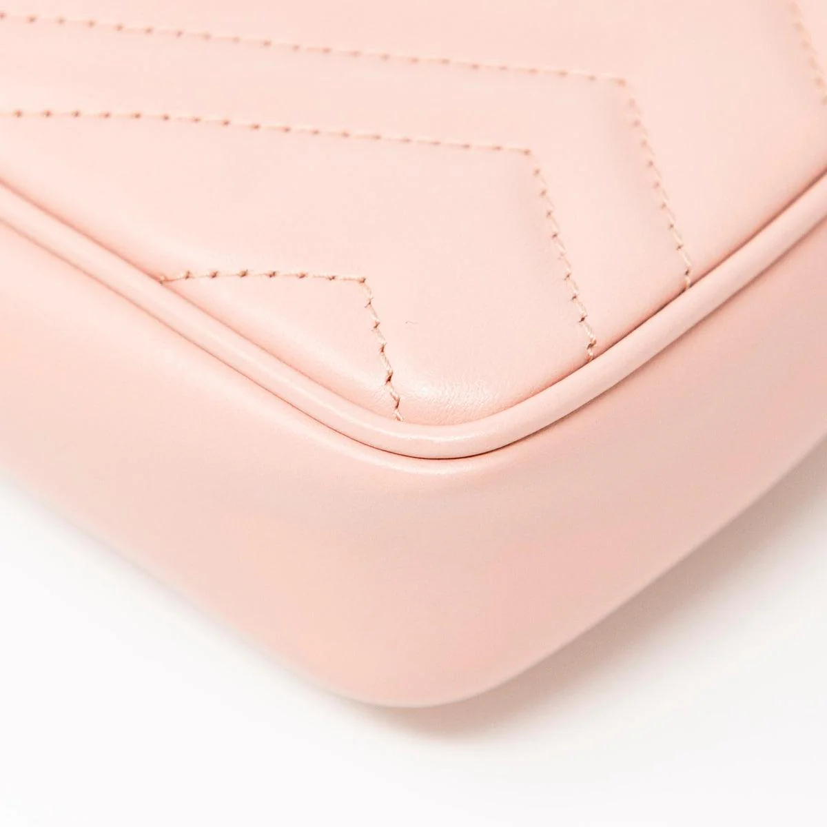Gucci Pink GG Marmont Belt Bag 80 - Image 10