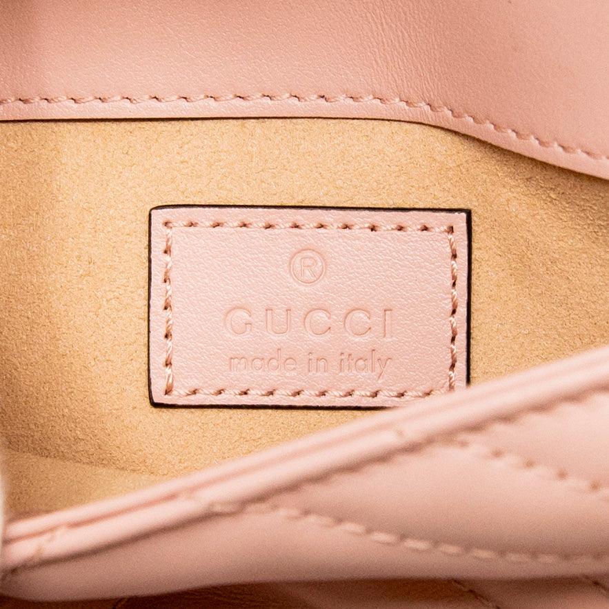 Gucci Pink GG Marmont Belt Bag 80 - Image 12