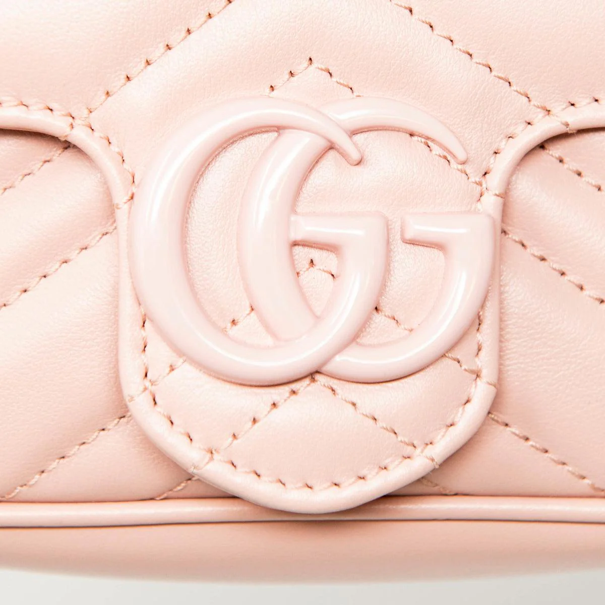 Gucci Pink GG Marmont Belt Bag 80 - Image 13