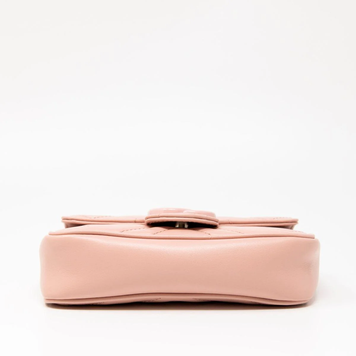 Gucci Pink GG Marmont Belt Bag 80 - Image 5
