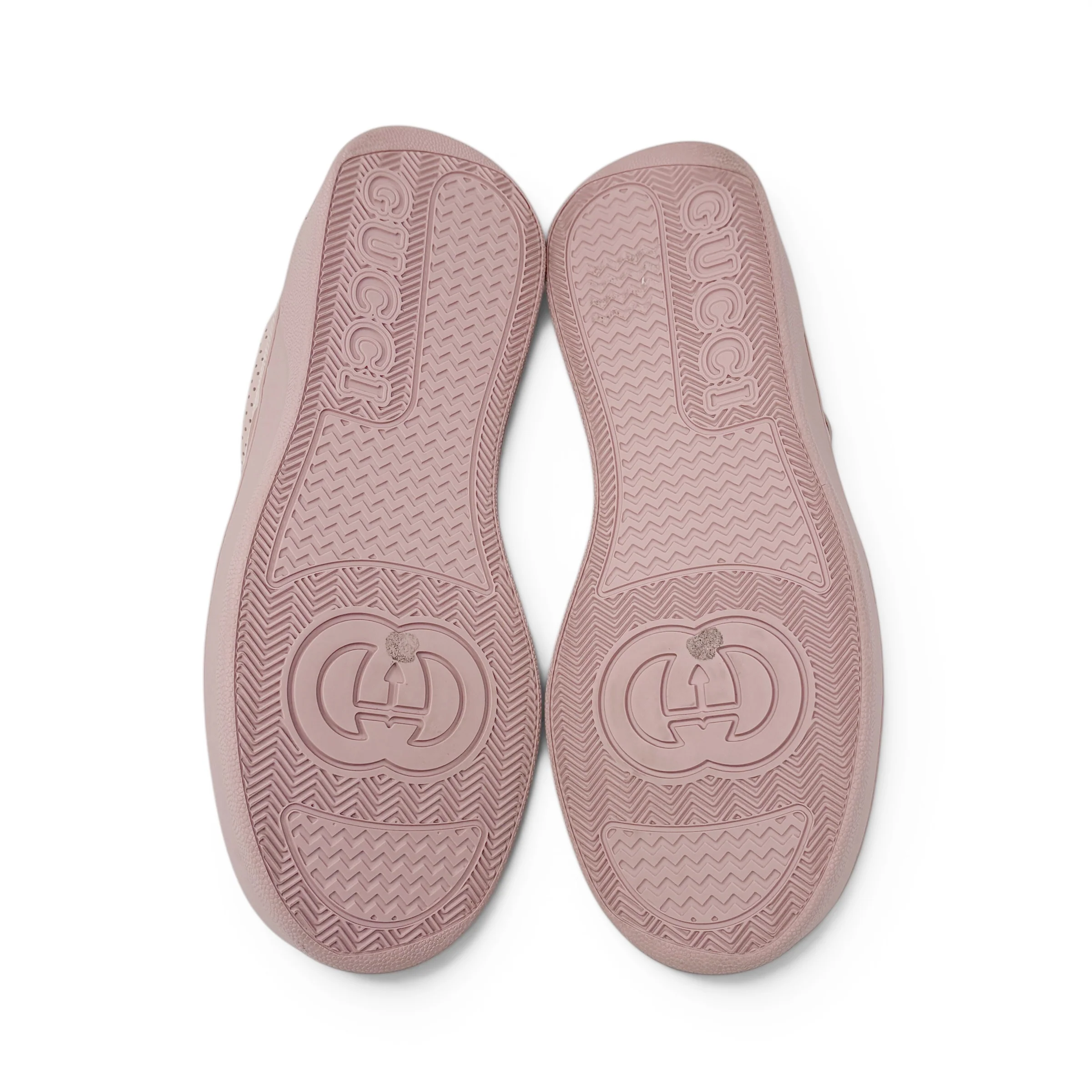 Gucci Pink Tennis Sneakers 39.5 - Image 4