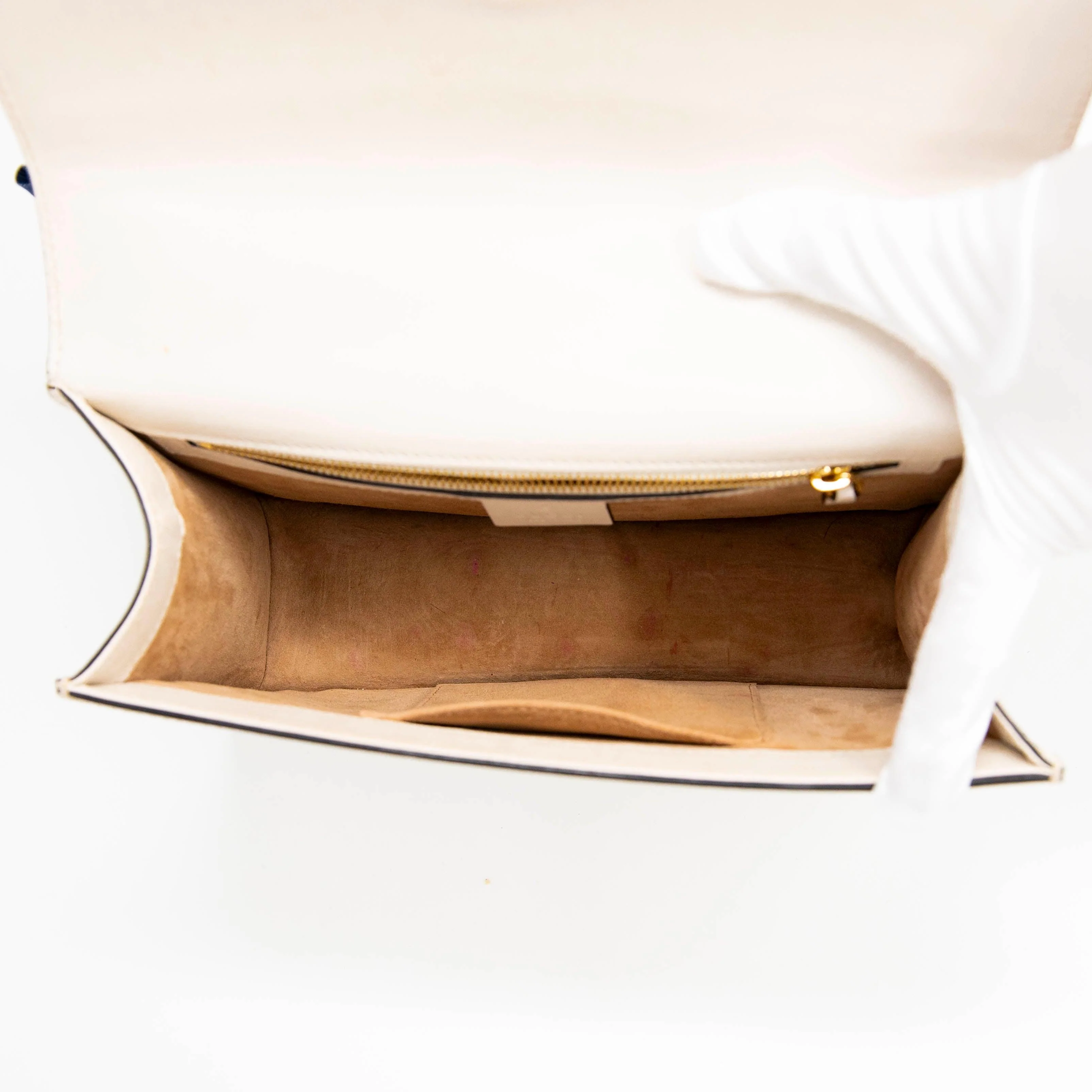 Gucci White Small Sylvie Bag - Image 12