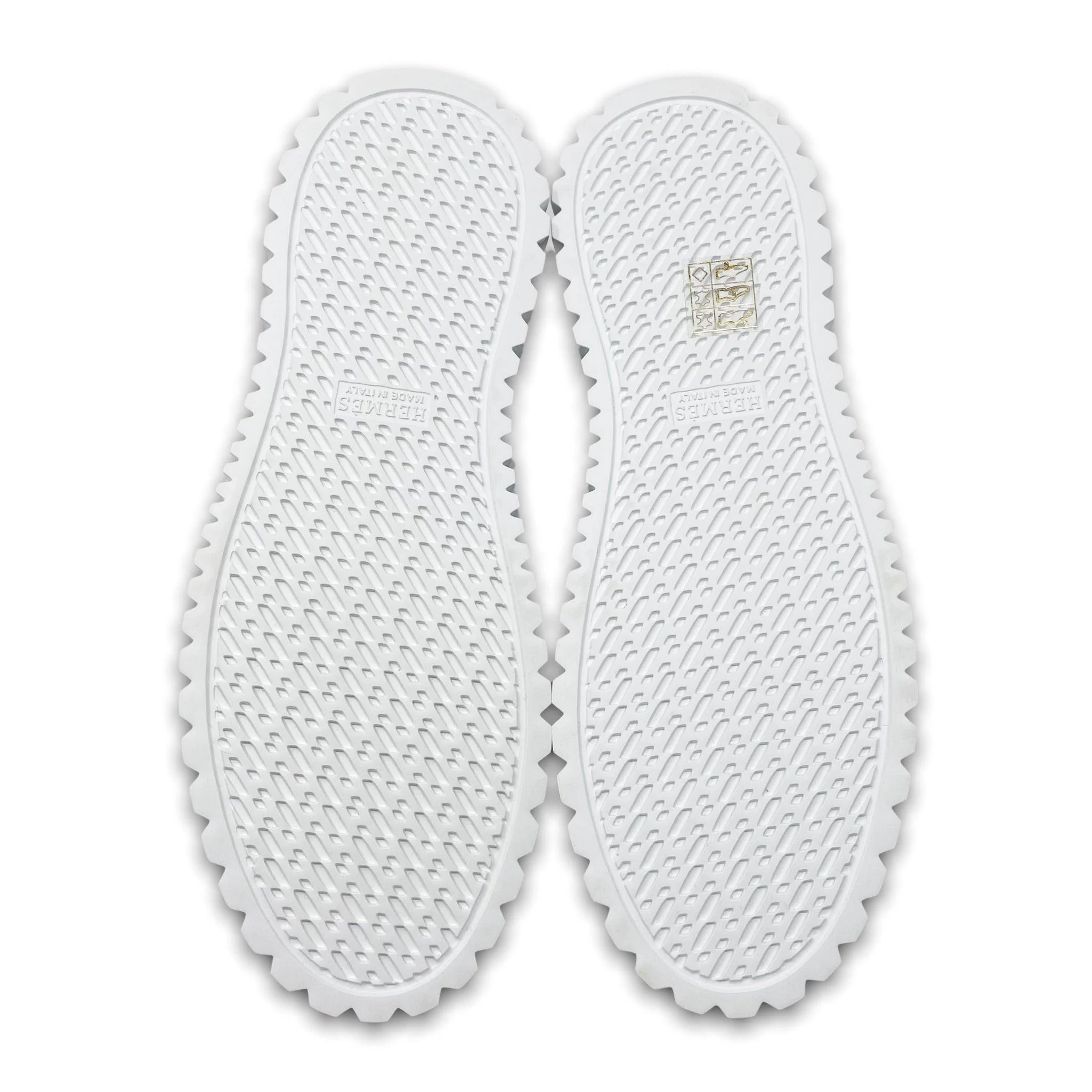 Hermes Blanc Calfskin Climb Sneakers 36 - Image 4