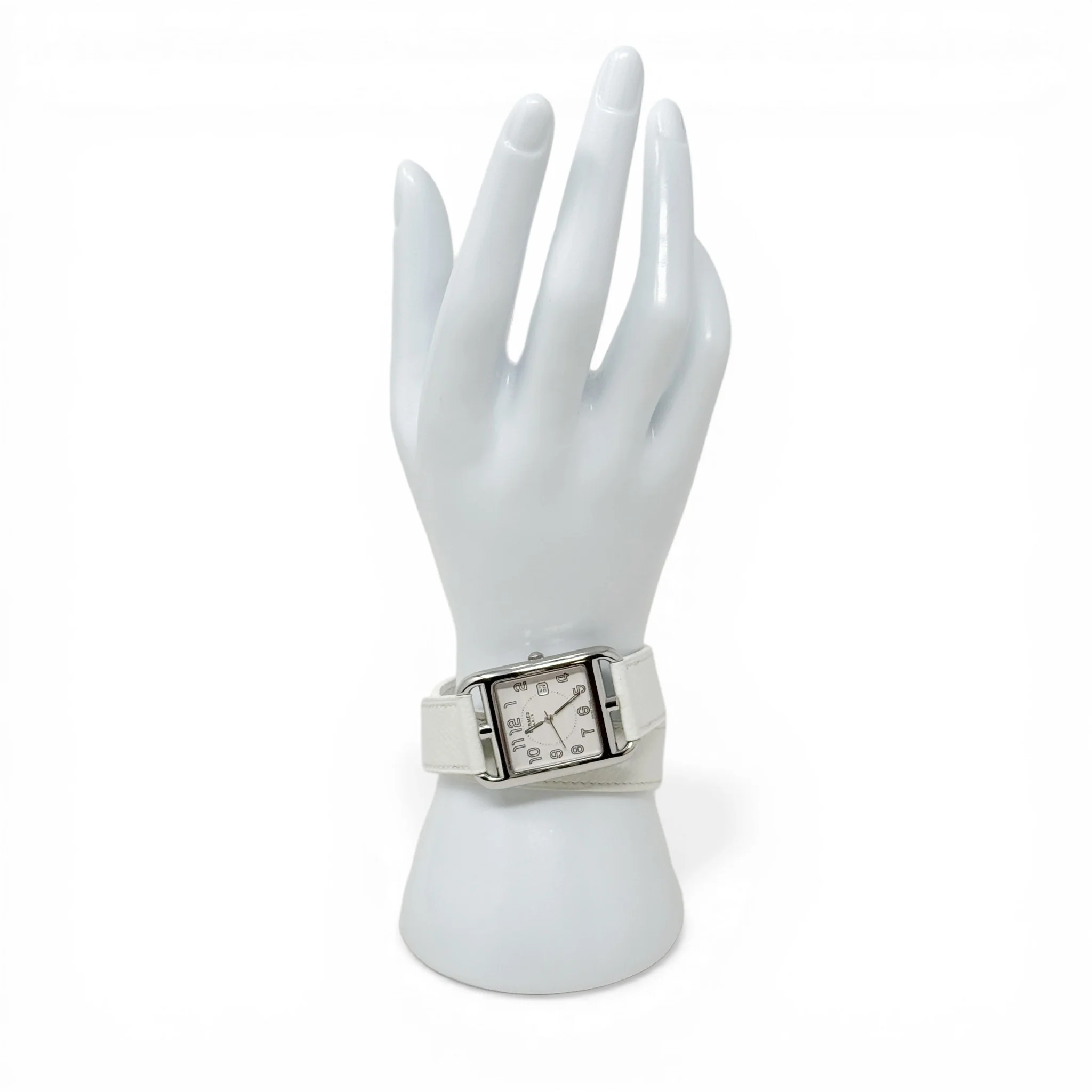 Hermes Blanc Cape Cod Watch 29mm - Image 11