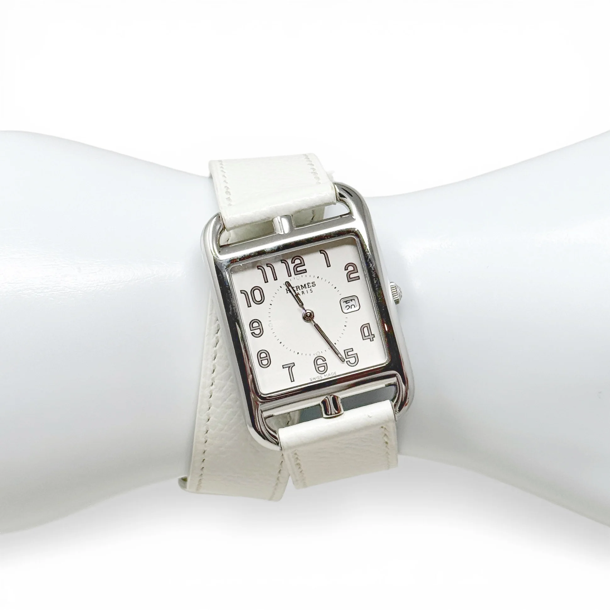Hermes Blanc Cape Cod Watch 29mm - Image 2