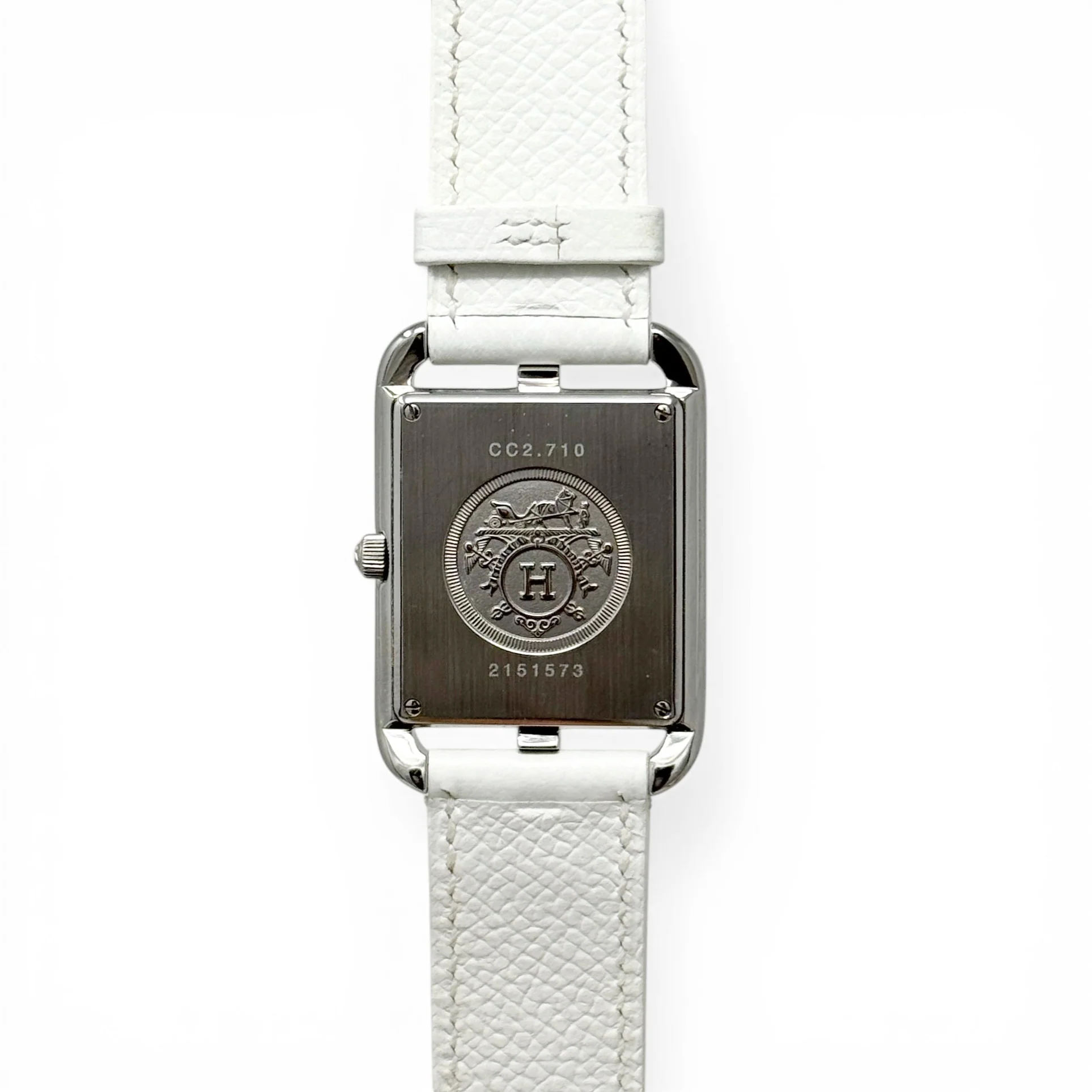 Hermes Blanc Cape Cod Watch 29mm - Image 9