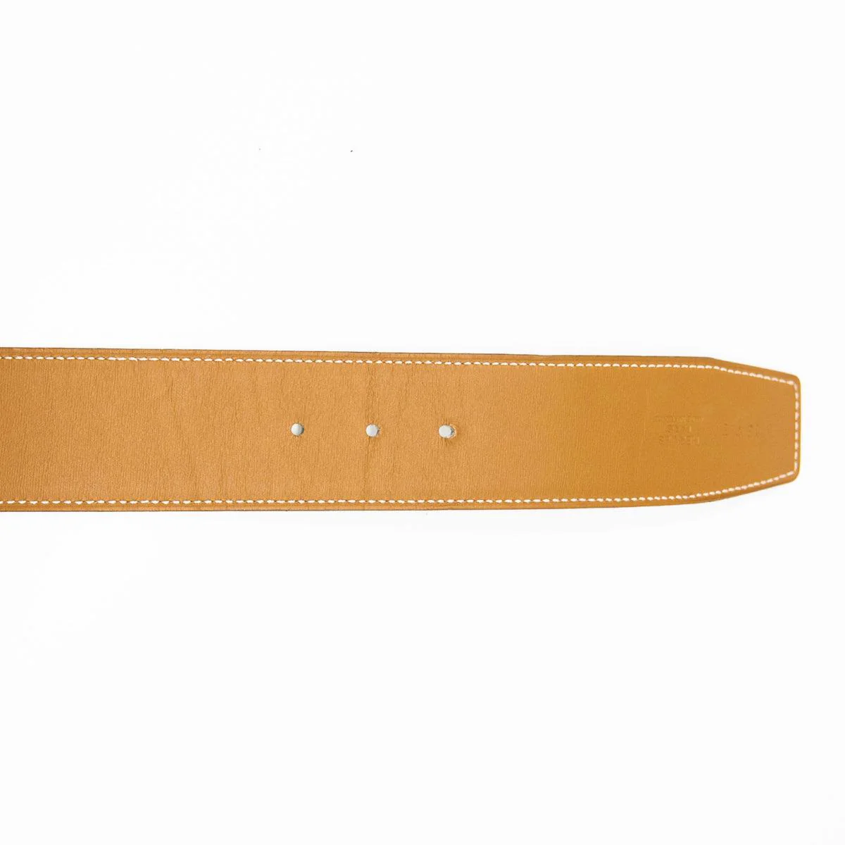 Hermes Blanc Epsom Constance Belt 75 - Image 6