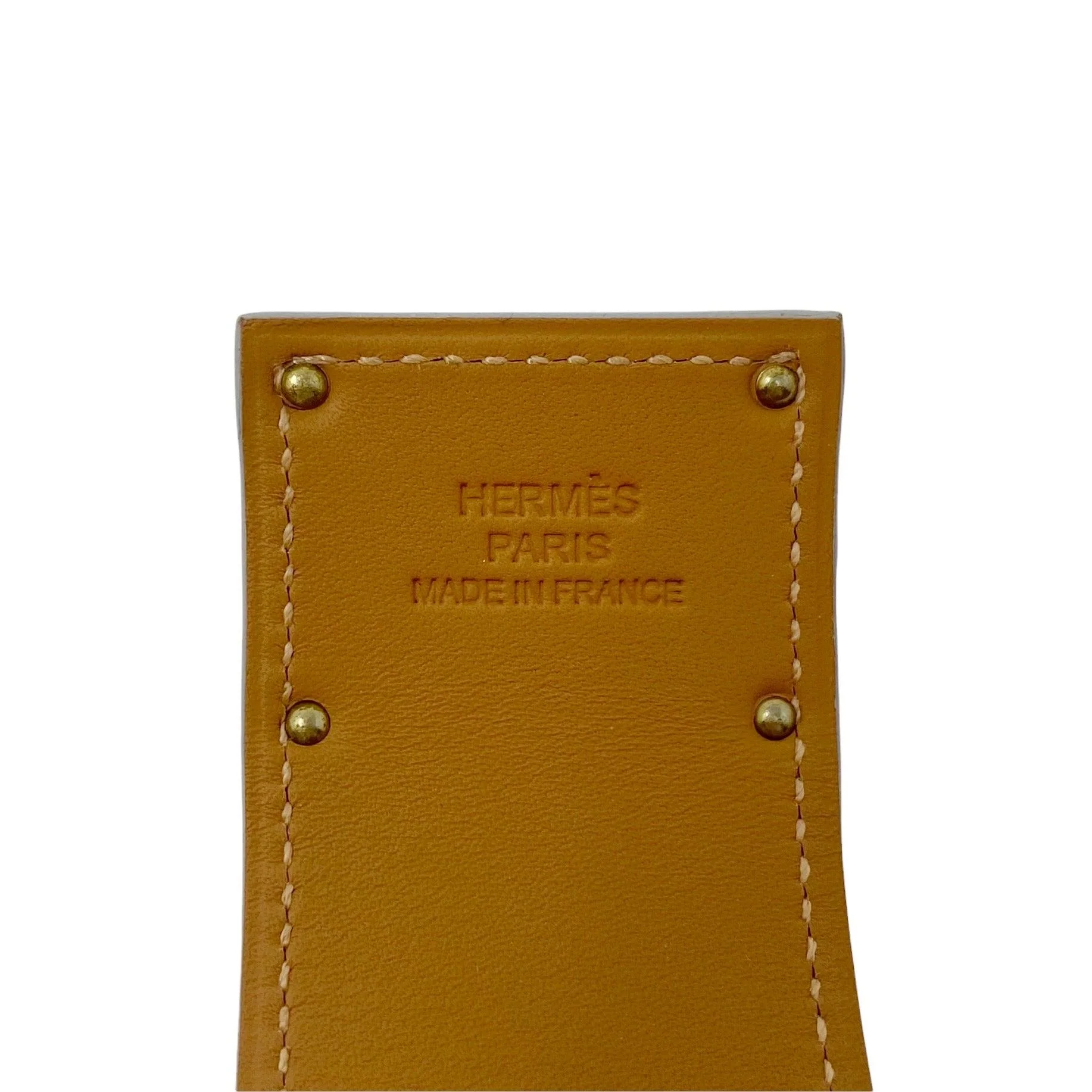 Hermes Blanc Swift Kelly Dog Bracelet T2 - Image 4