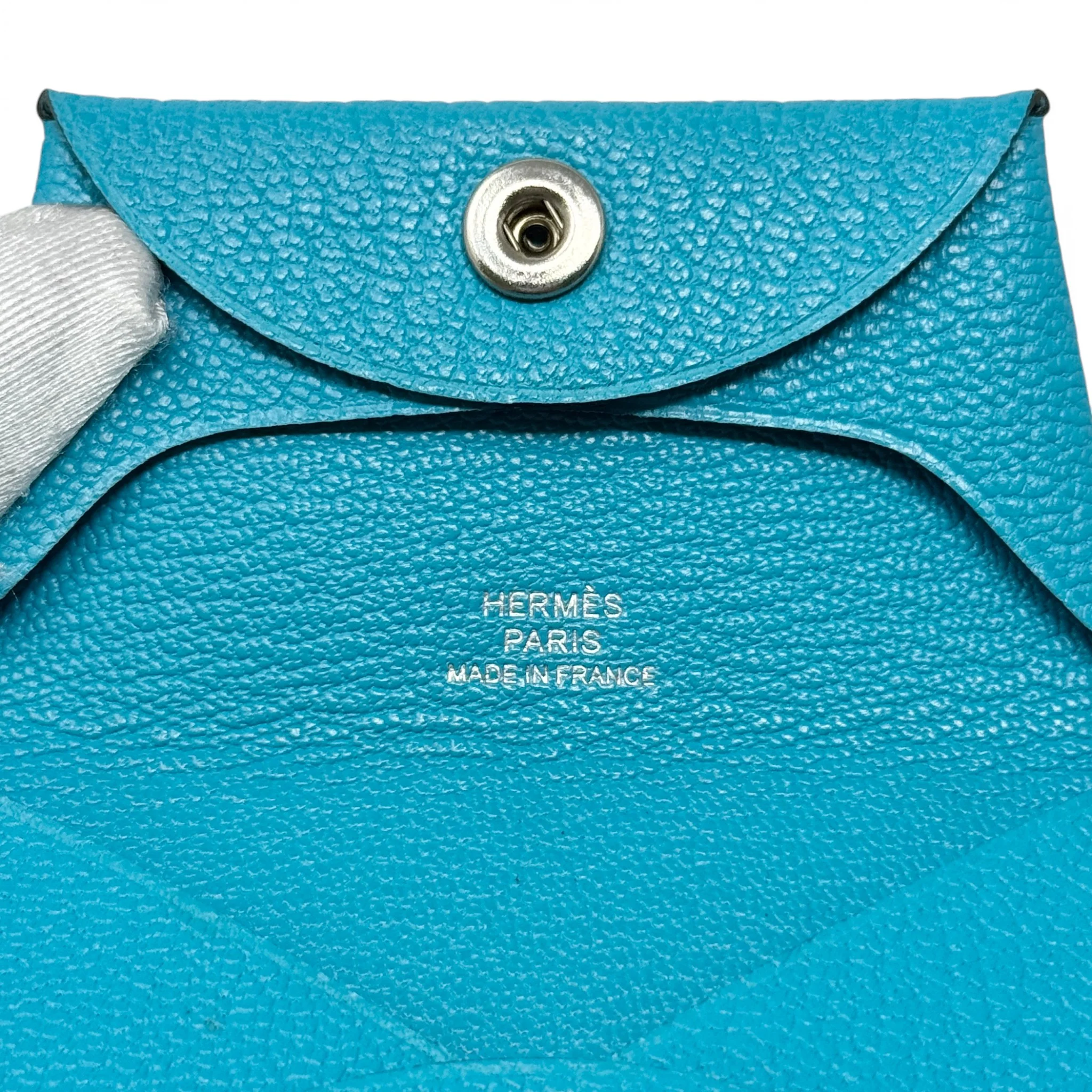Hermes Bleu Frida Chamkila Bastia Coin Purse - Image 7