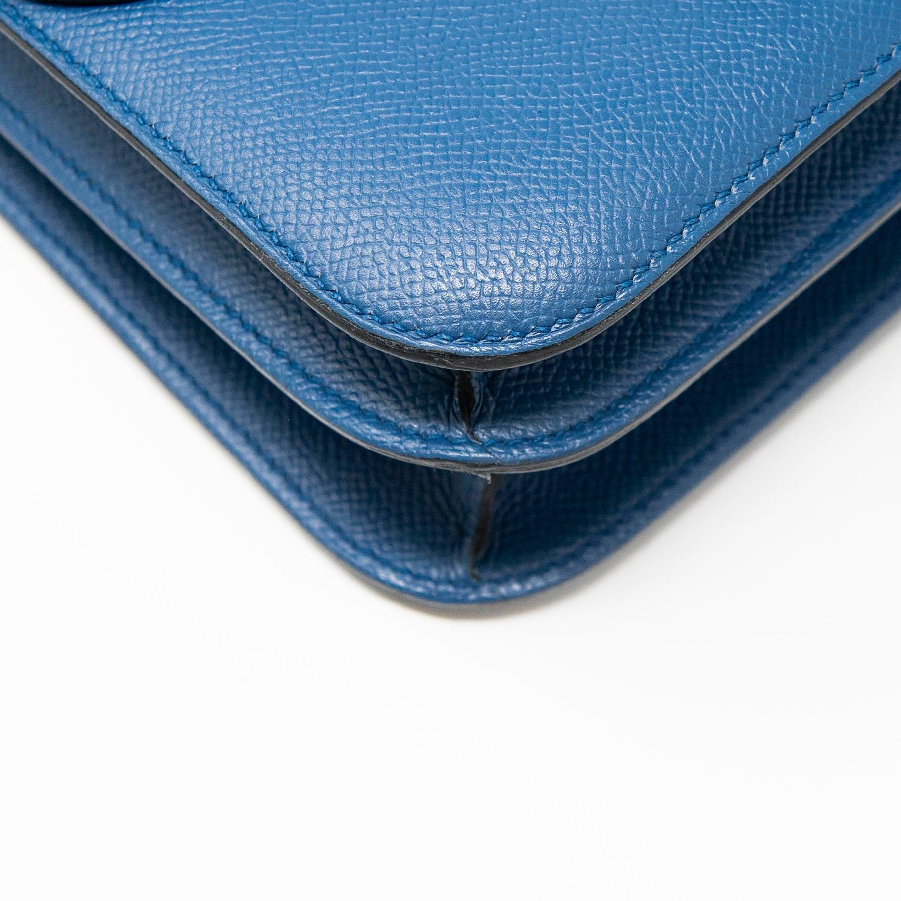 Hermes Blue Agate Epsom Constance 24 - Image 7