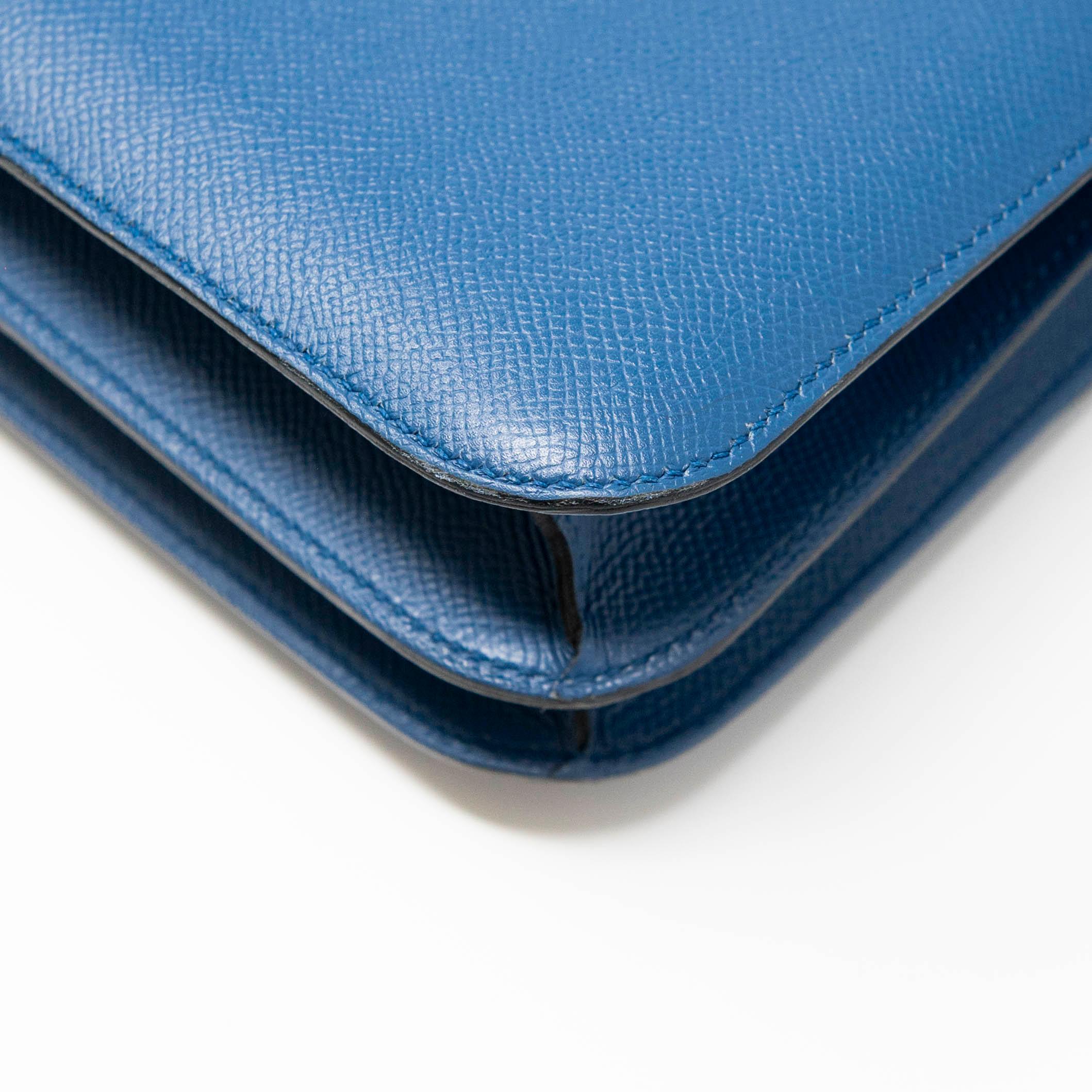 Hermes Blue Agate Epsom Constance 24 - Image 9