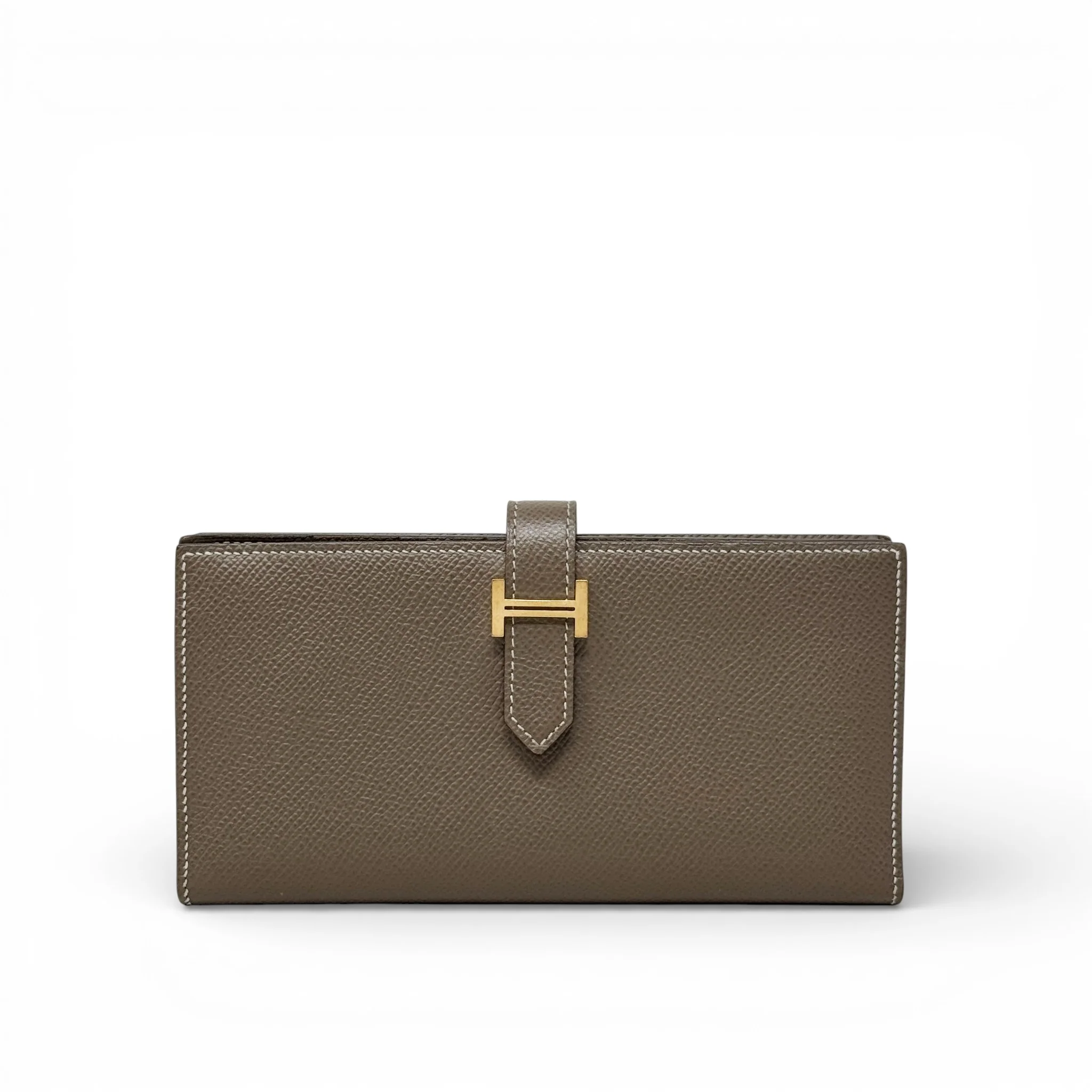 Hermes Etoupe Epsom Bearn Wallet