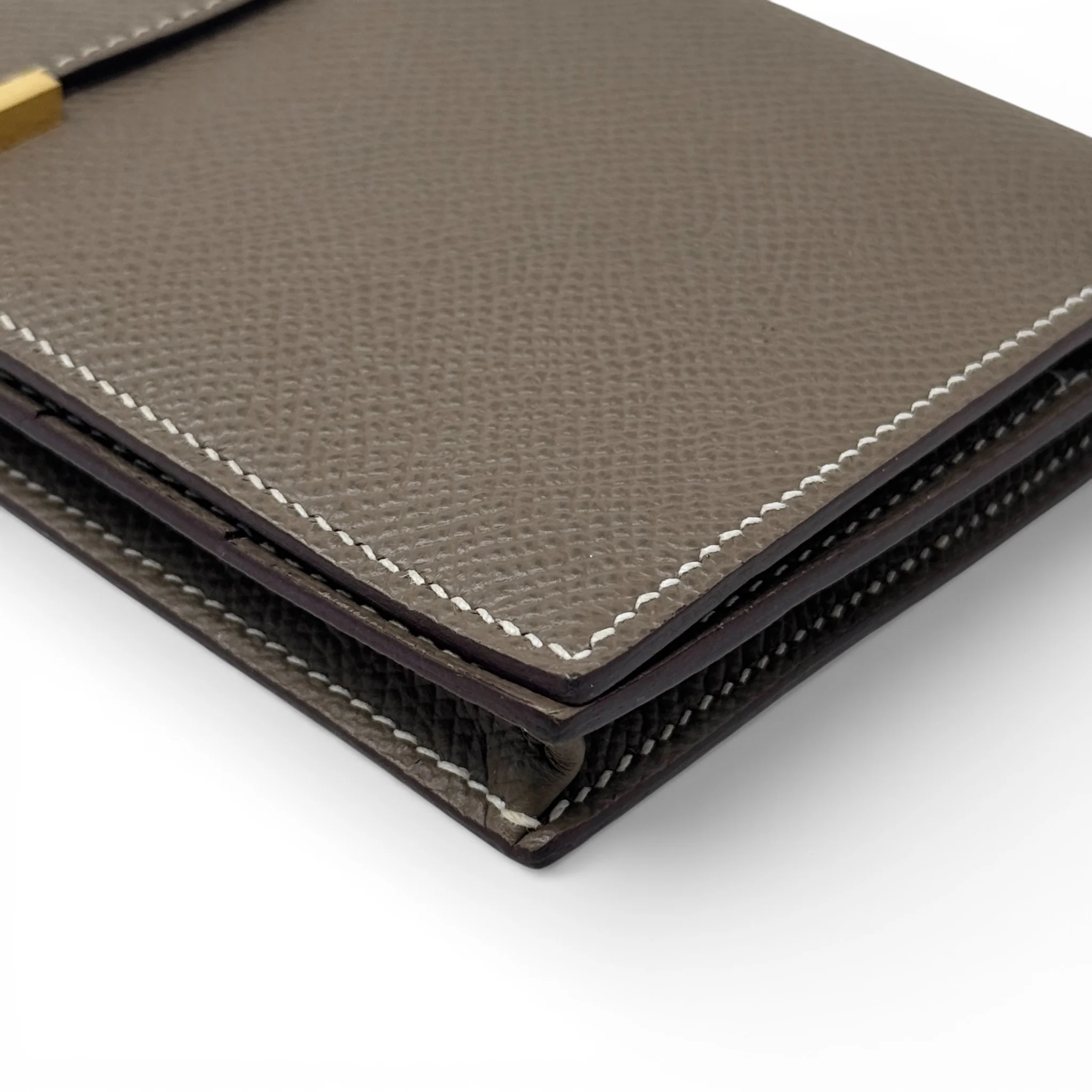 Hermes Etoupe Epsom Bearn Wallet - Image 5