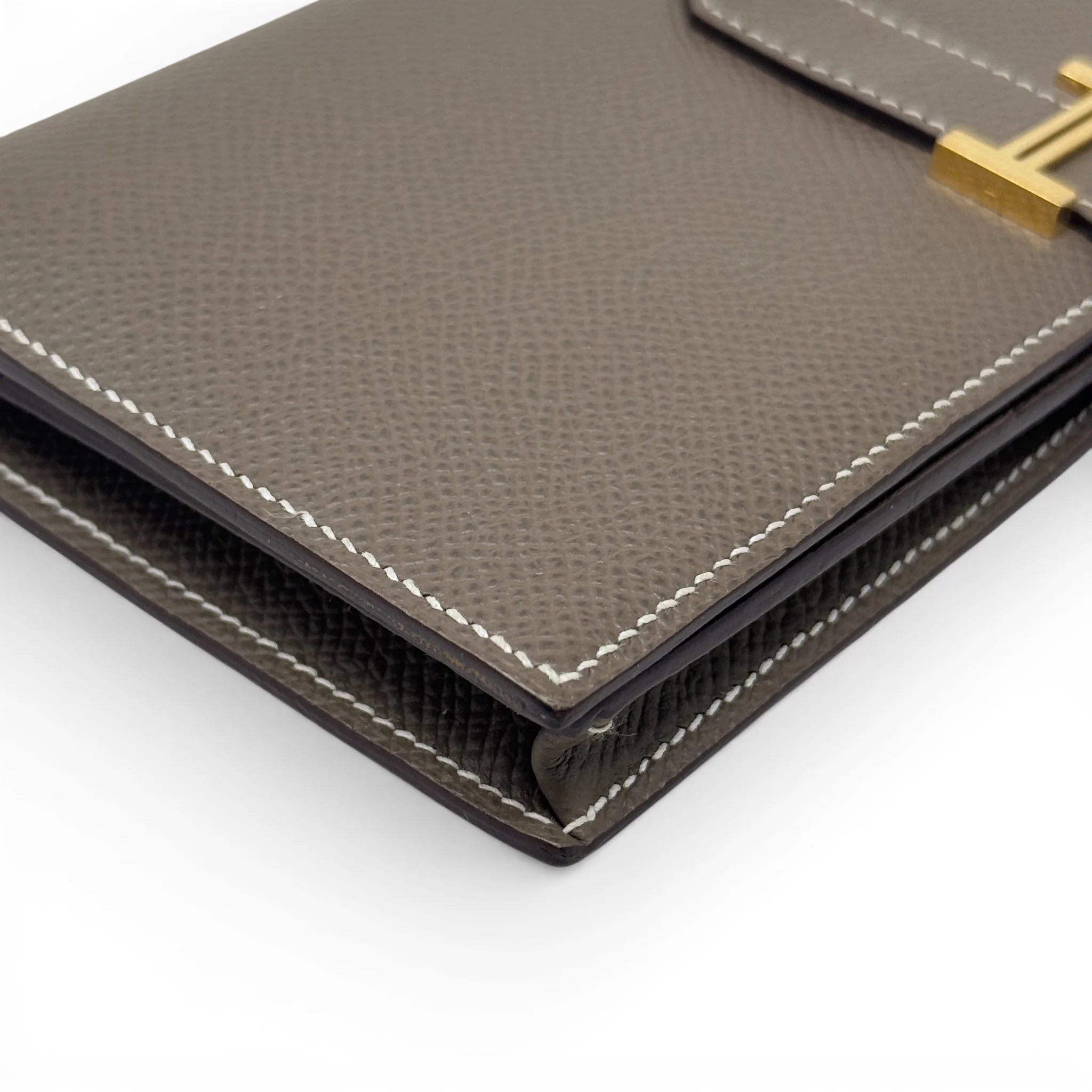 Hermes Etoupe Epsom Bearn Wallet - Image 6
