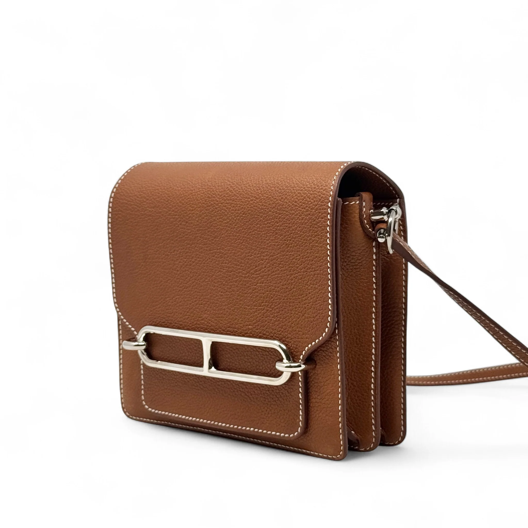 Hermes Fauve Barenia Faubourg Mini Roulis - Image 2