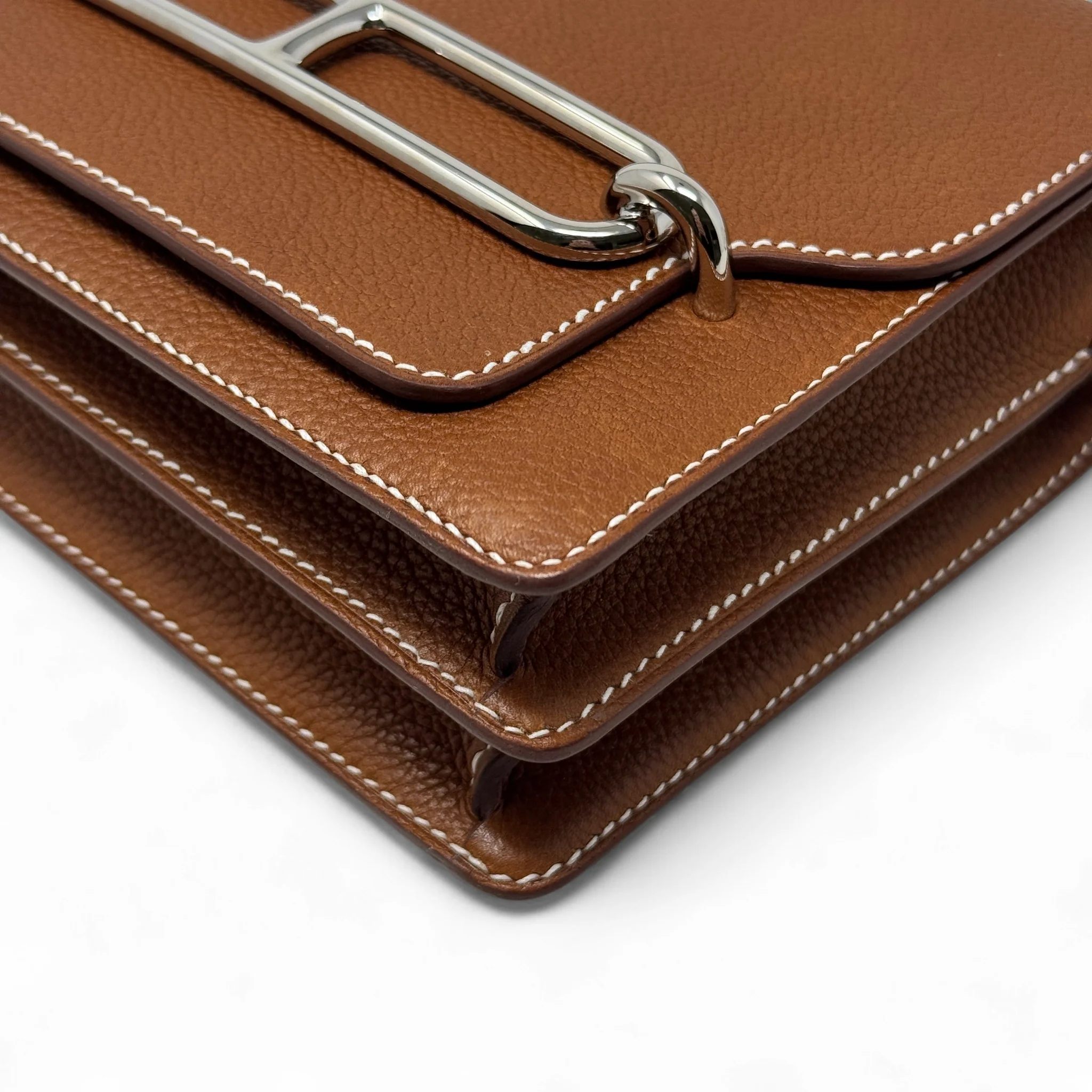 Hermes Fauve Barenia Faubourg Mini Roulis - Image 6