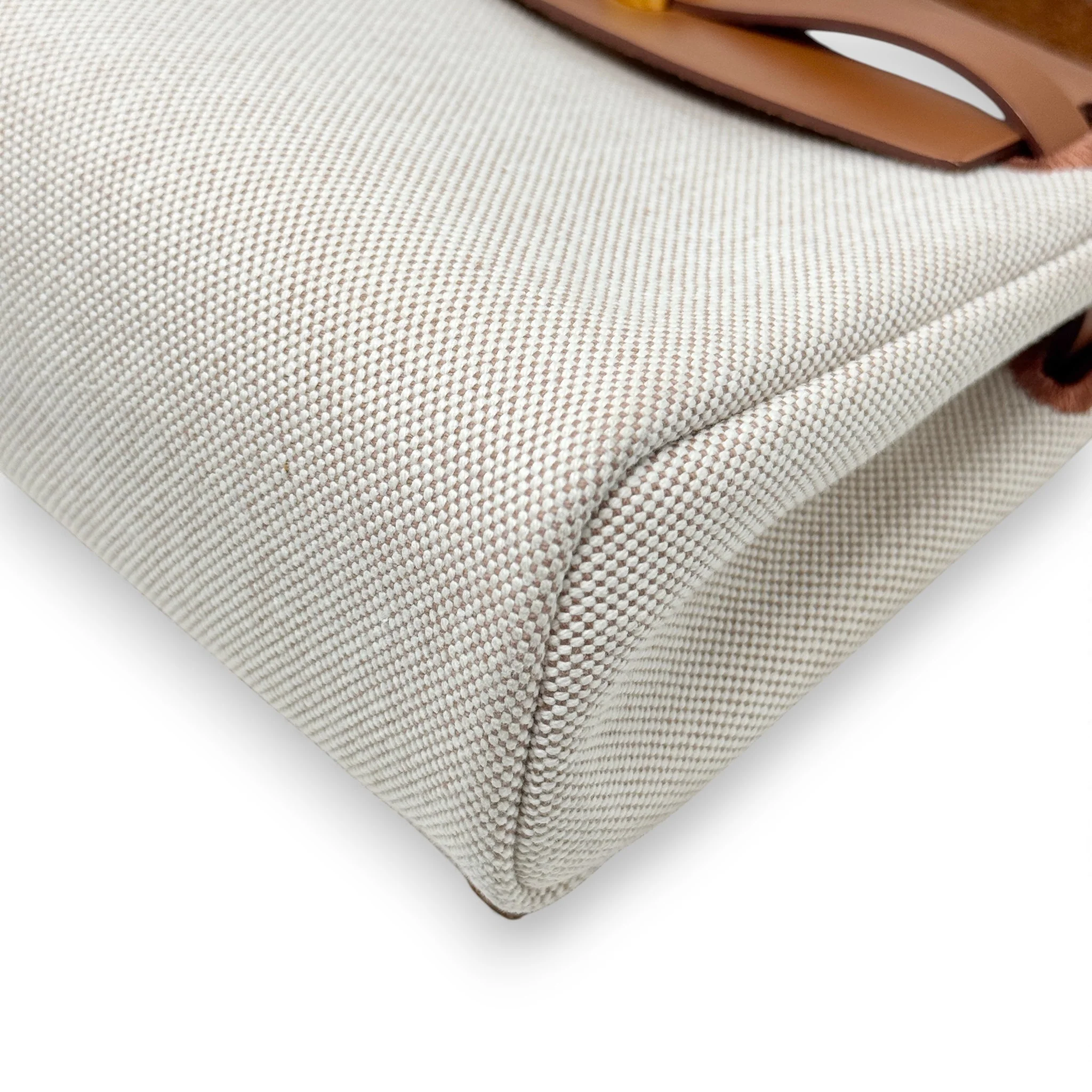 Hermes Fauve Ecru Mini Herbag - Image 6