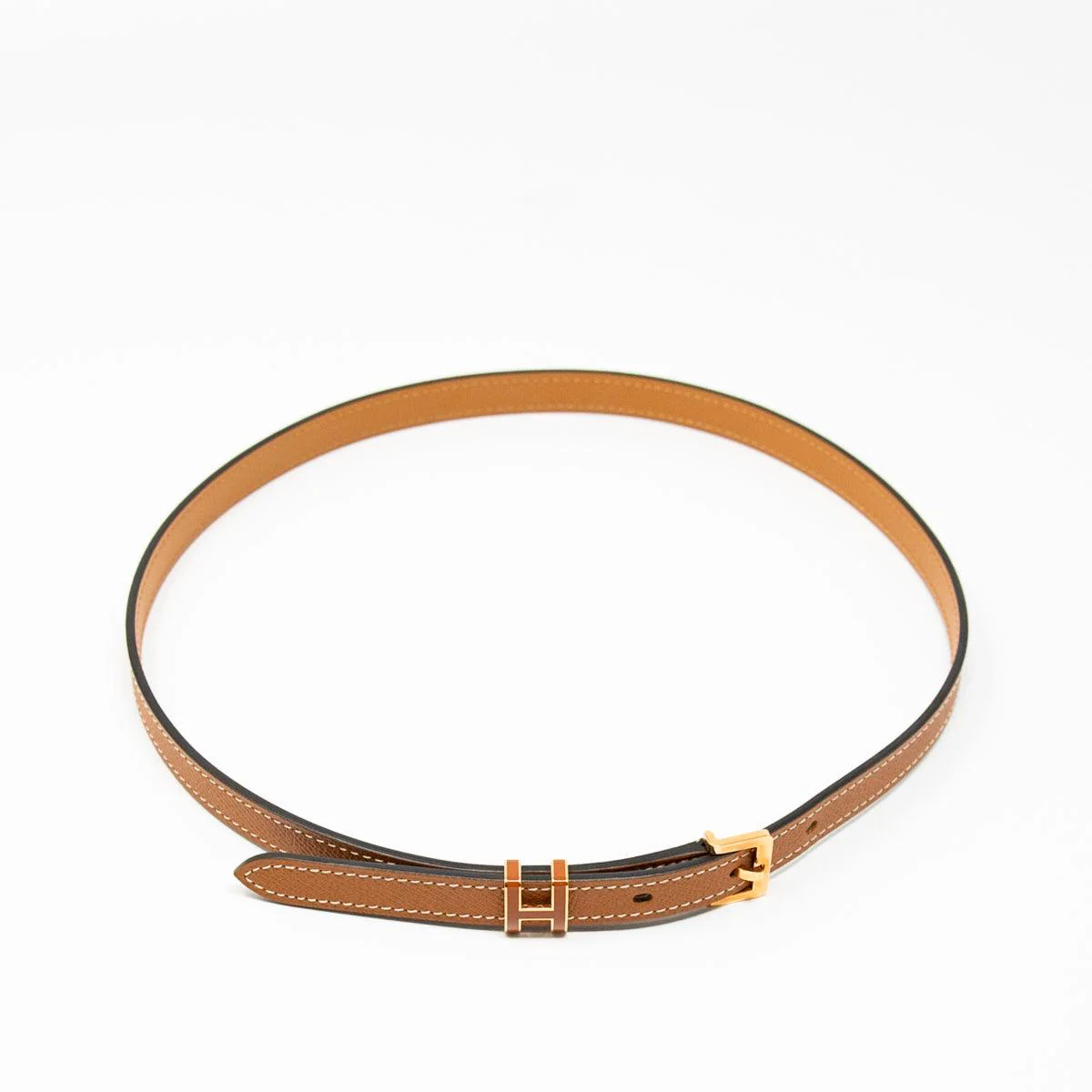 Hermes Gold Epsom Pop H Belt 70 - Image 2