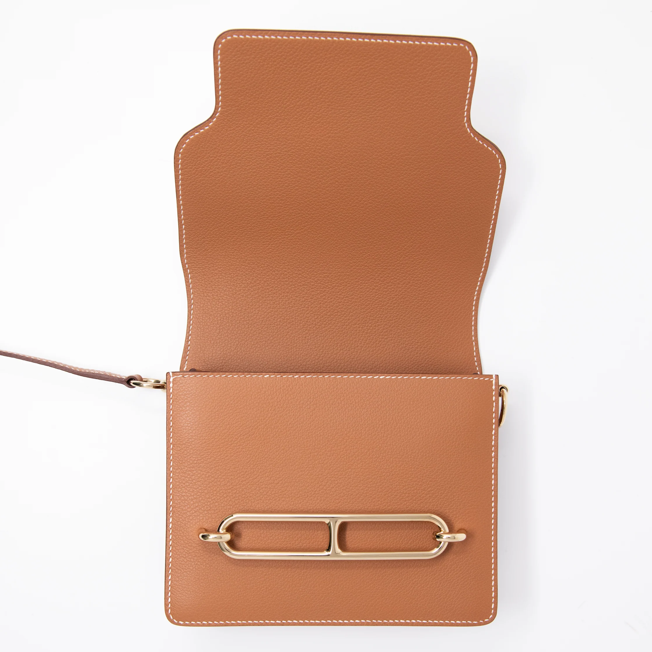 Hermes Gold Evercolor Mini Roulis 18 - Image 10