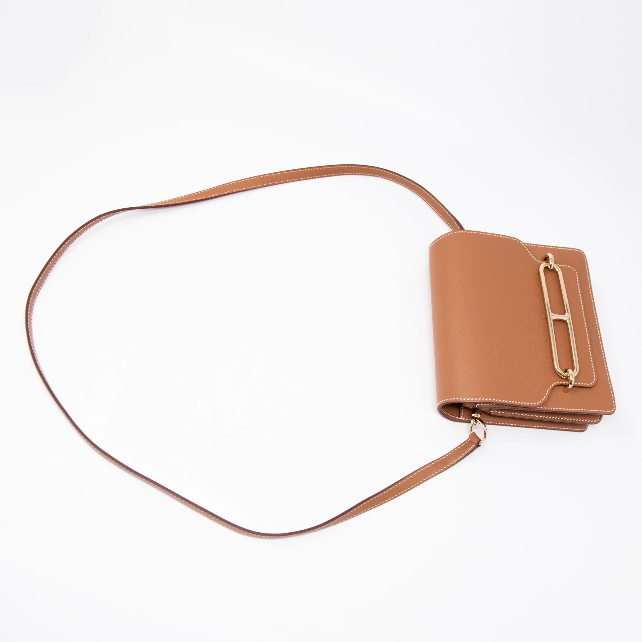 Hermes Gold Evercolor Mini Roulis 18 - Image 13