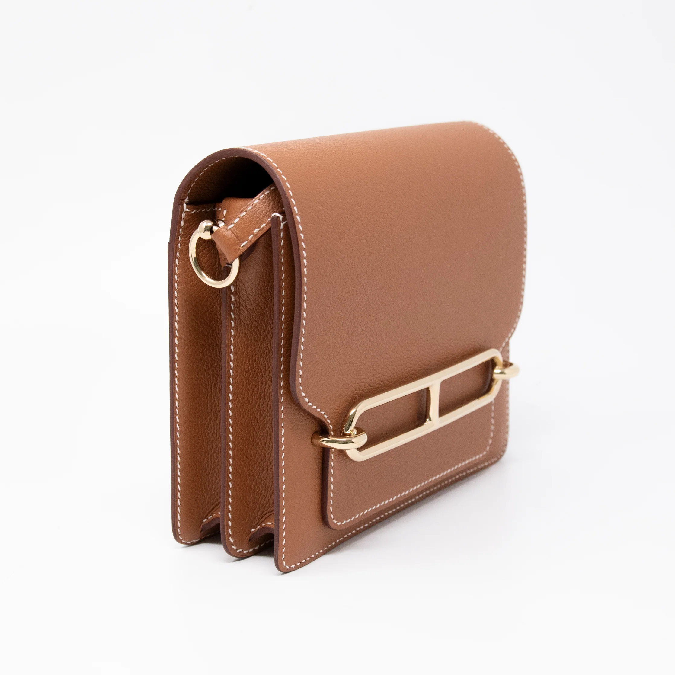 Hermes Gold Evercolor Mini Roulis 18 - Image 4