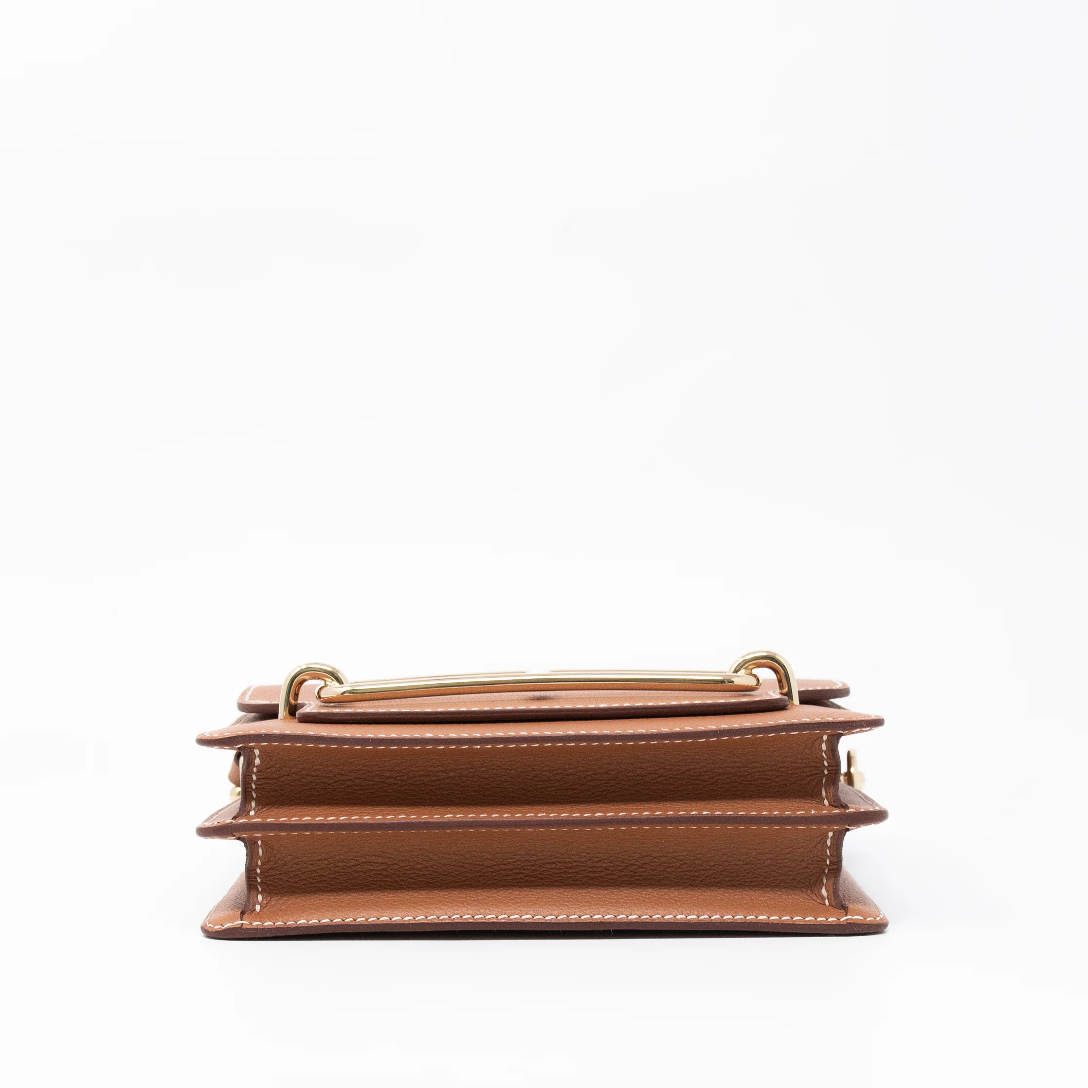 Hermes Gold Evercolor Mini Roulis 18 - Image 5