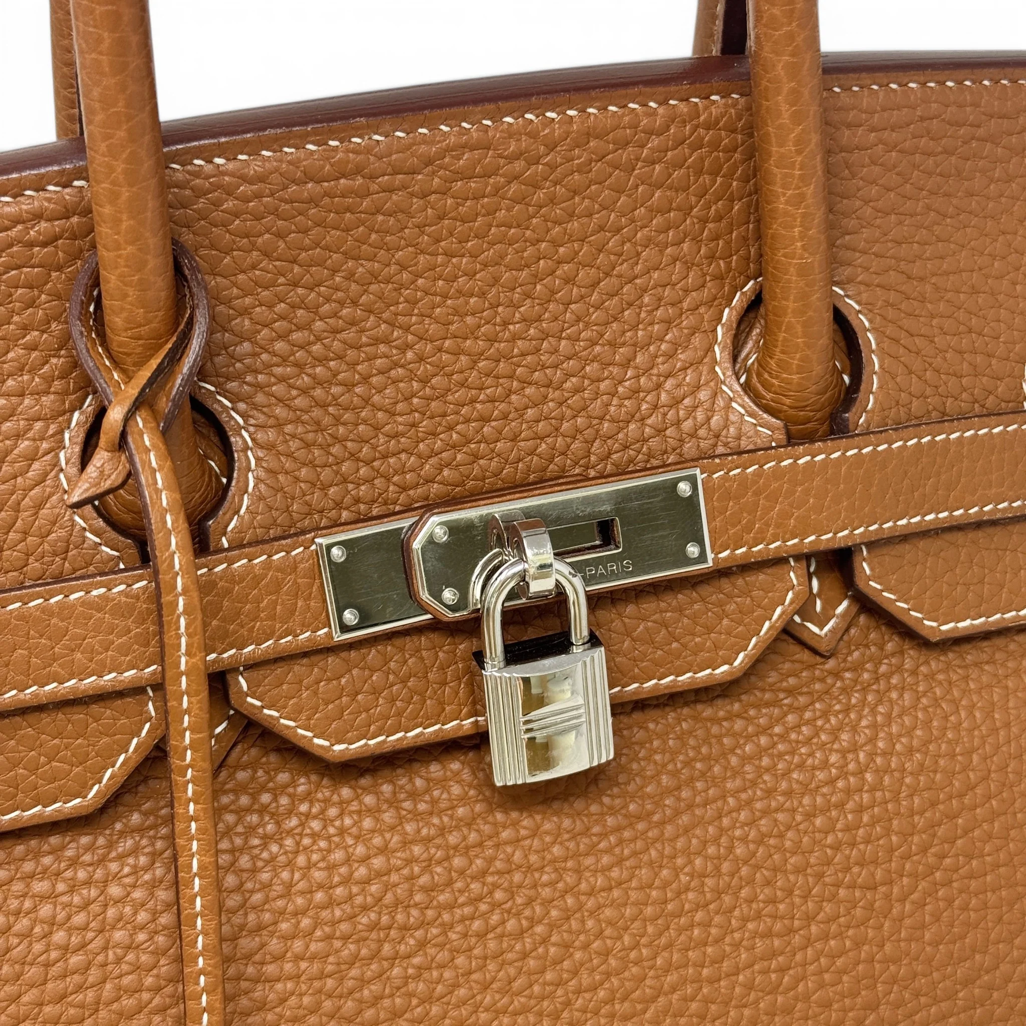 Hermes Gold Togo Birkin 35 - Image 11