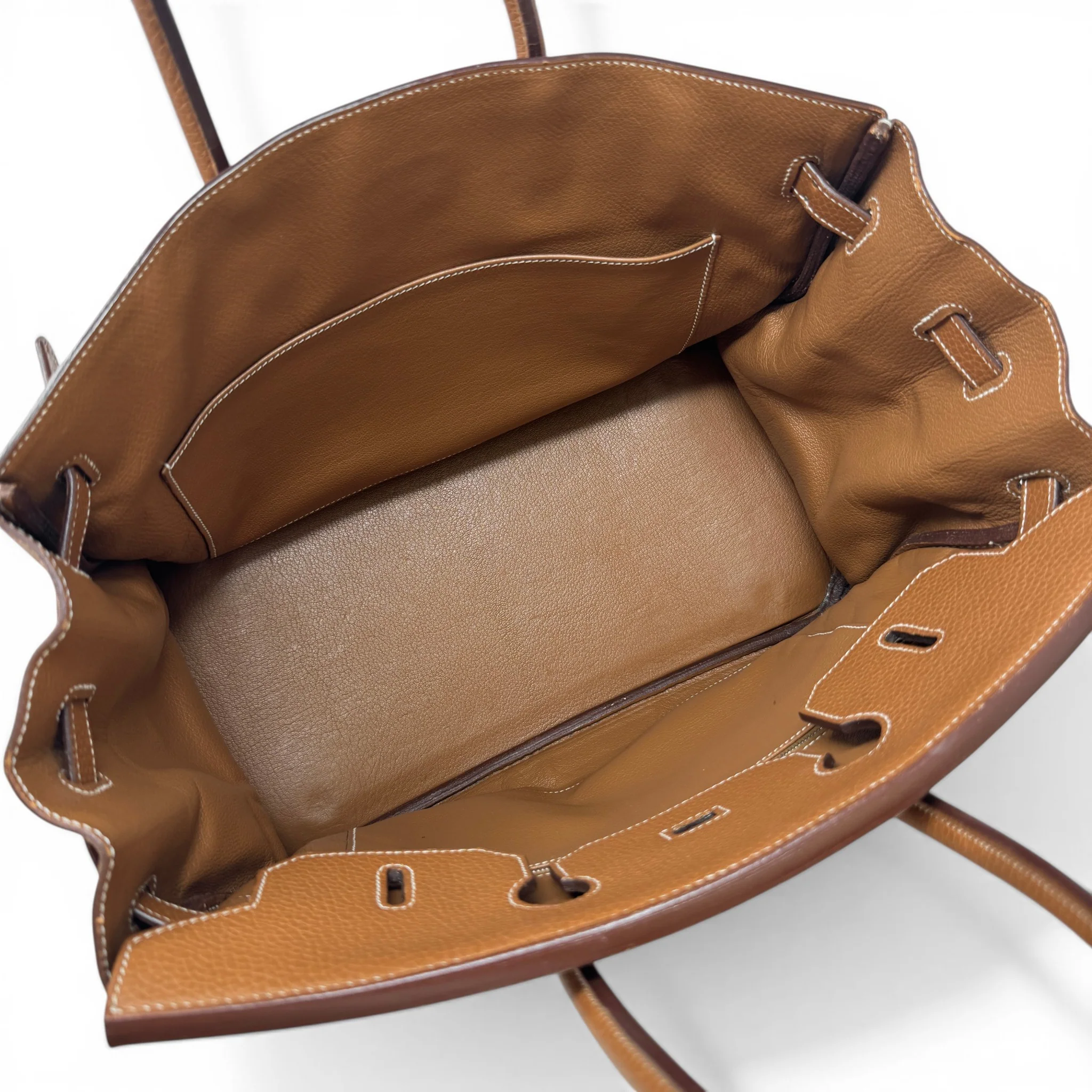 Hermes Gold Togo Birkin 35 - Image 14